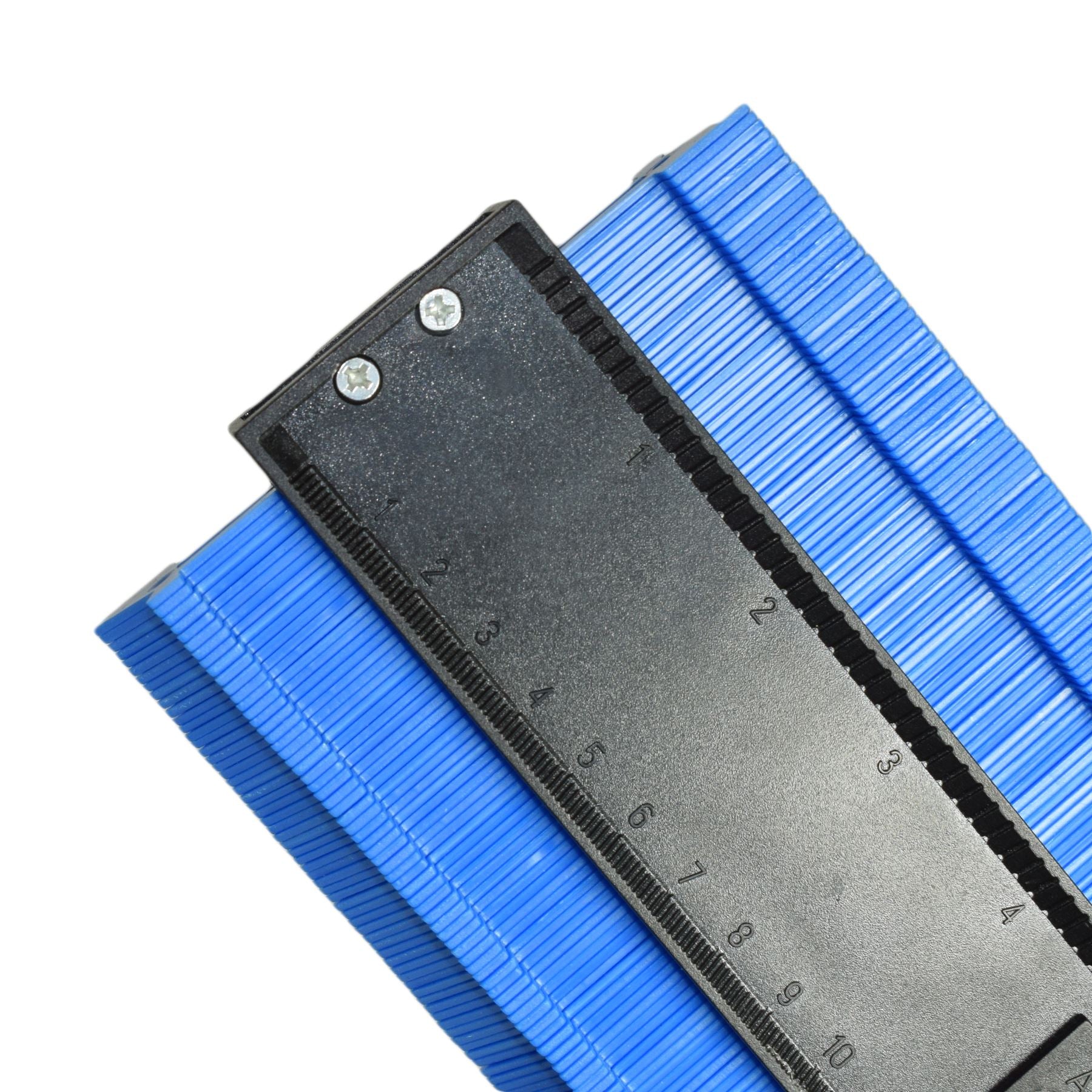 Konturenprofillehre aus Kunststoff, 125 mm, für Fliesen, Laminat, Fliesen, Kantenformung