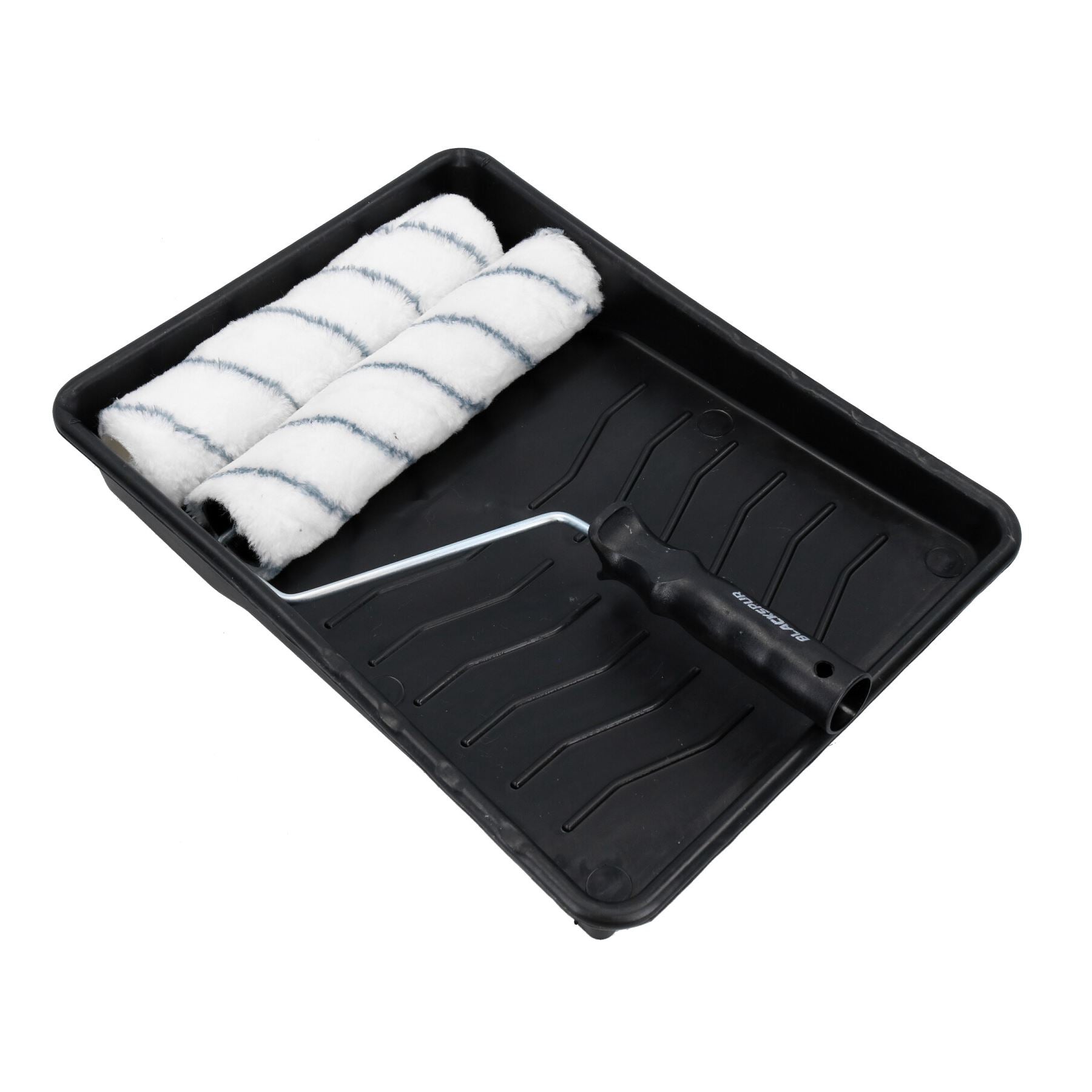 Rouleau à peinture à poils moyens de 230 mm (9 po) + plateau pour peinture et décoration