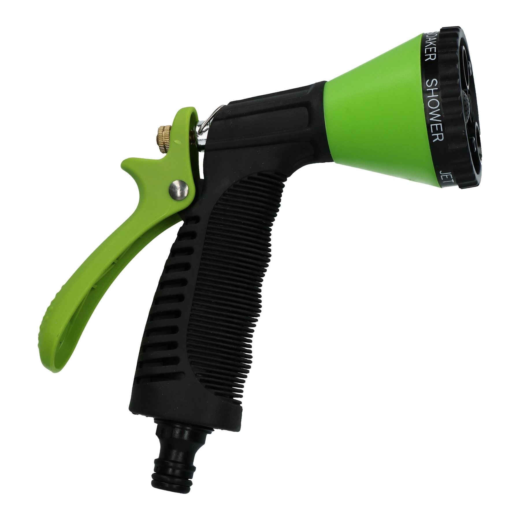 6 Muster/Funktion Heavy Duty Wasser Spritzpistole Garten Schlauch Rohr Bewässerung Ende