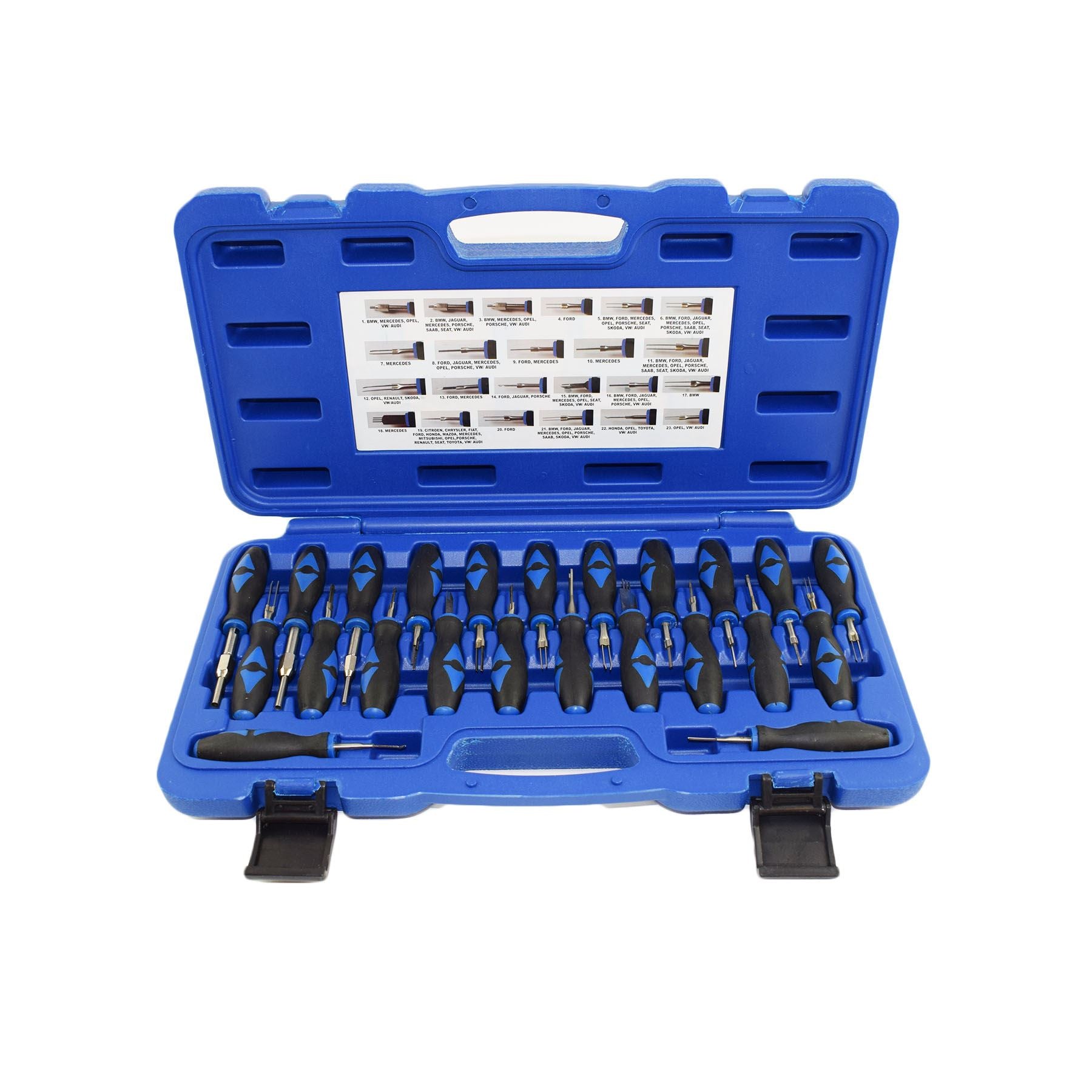 Master Universal Terminal Release Removal Remover Tool Set 23pc Bergen
