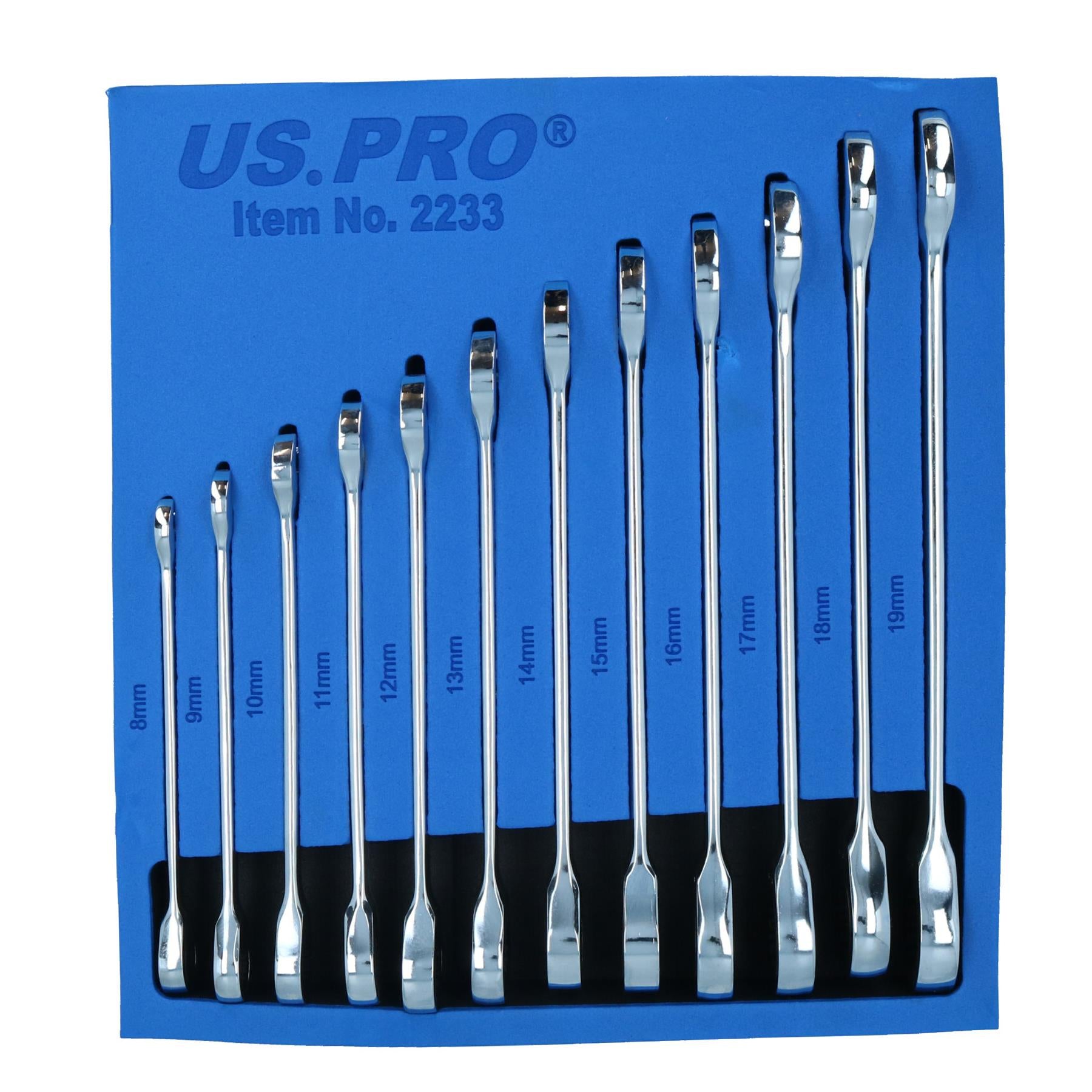 12pc Metric Gear Ratchet Spanner Combination Wrench 8 – 19mm 72 Teeth