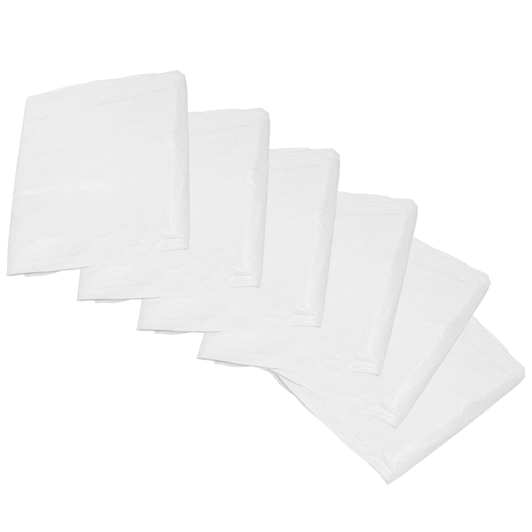 Bâche anti-poussière en polyéthylène robuste de grande taille pour décoration et peinture 4 m x 5 m