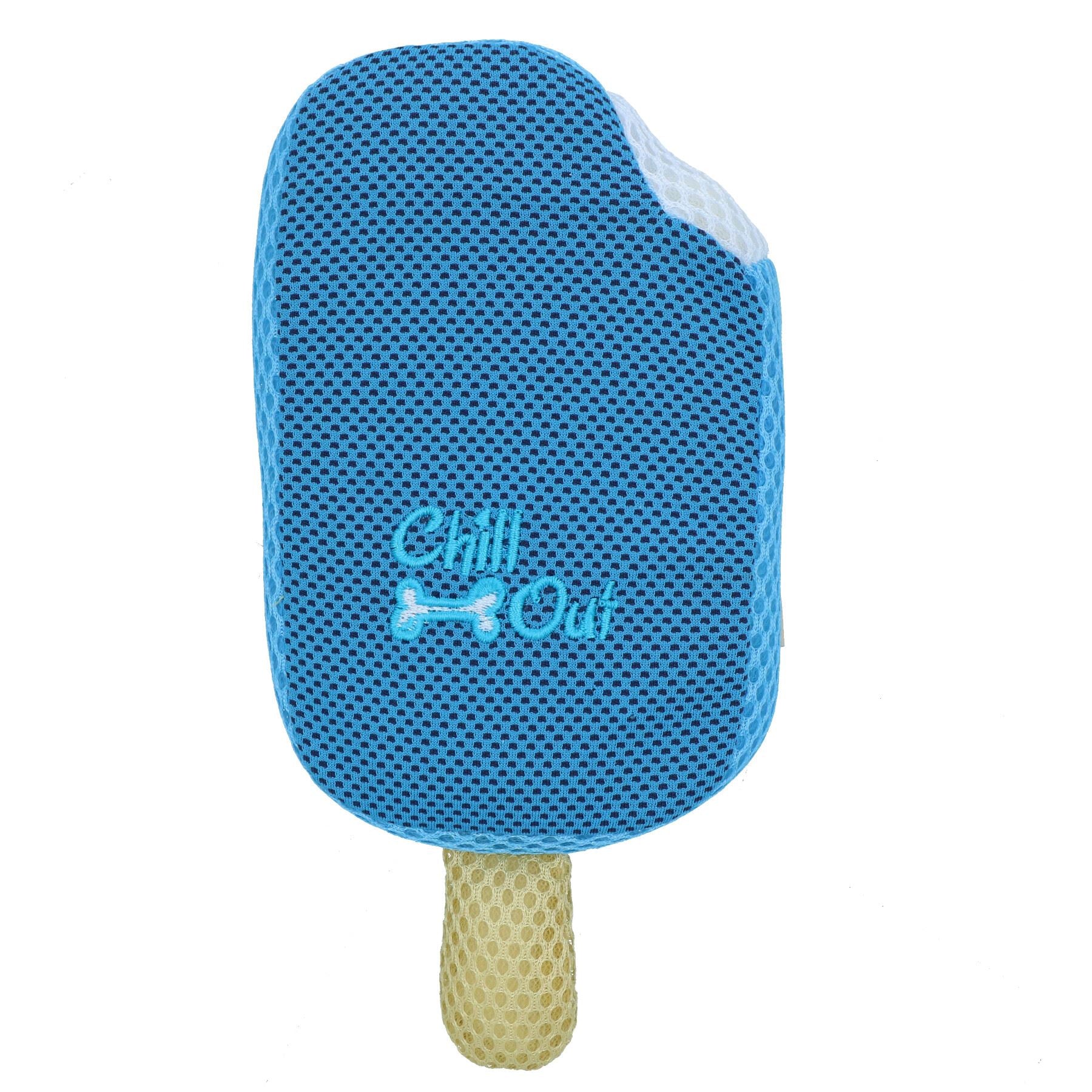 Jouet anti-chaleur pour chiot Blue Icecream Chillout Cool Dog