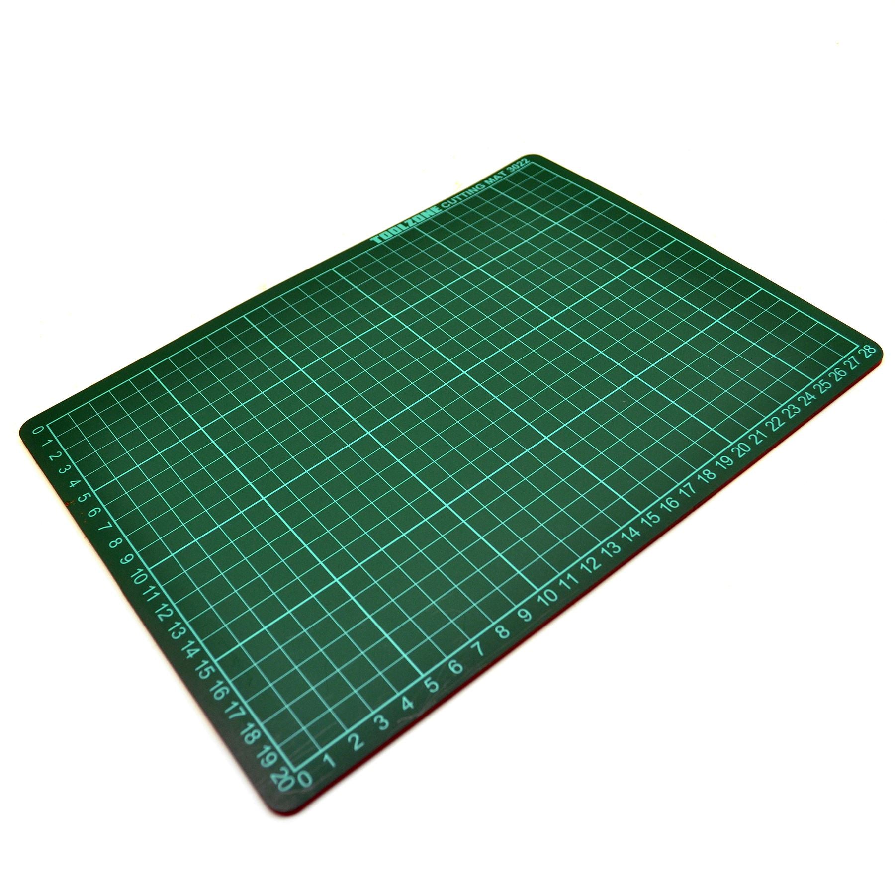Heilmatten-Multipack A1, A2, A3 und A4, rutschfestes, bedrucktes Gitterlinienmesser, Bastelbrett-Set