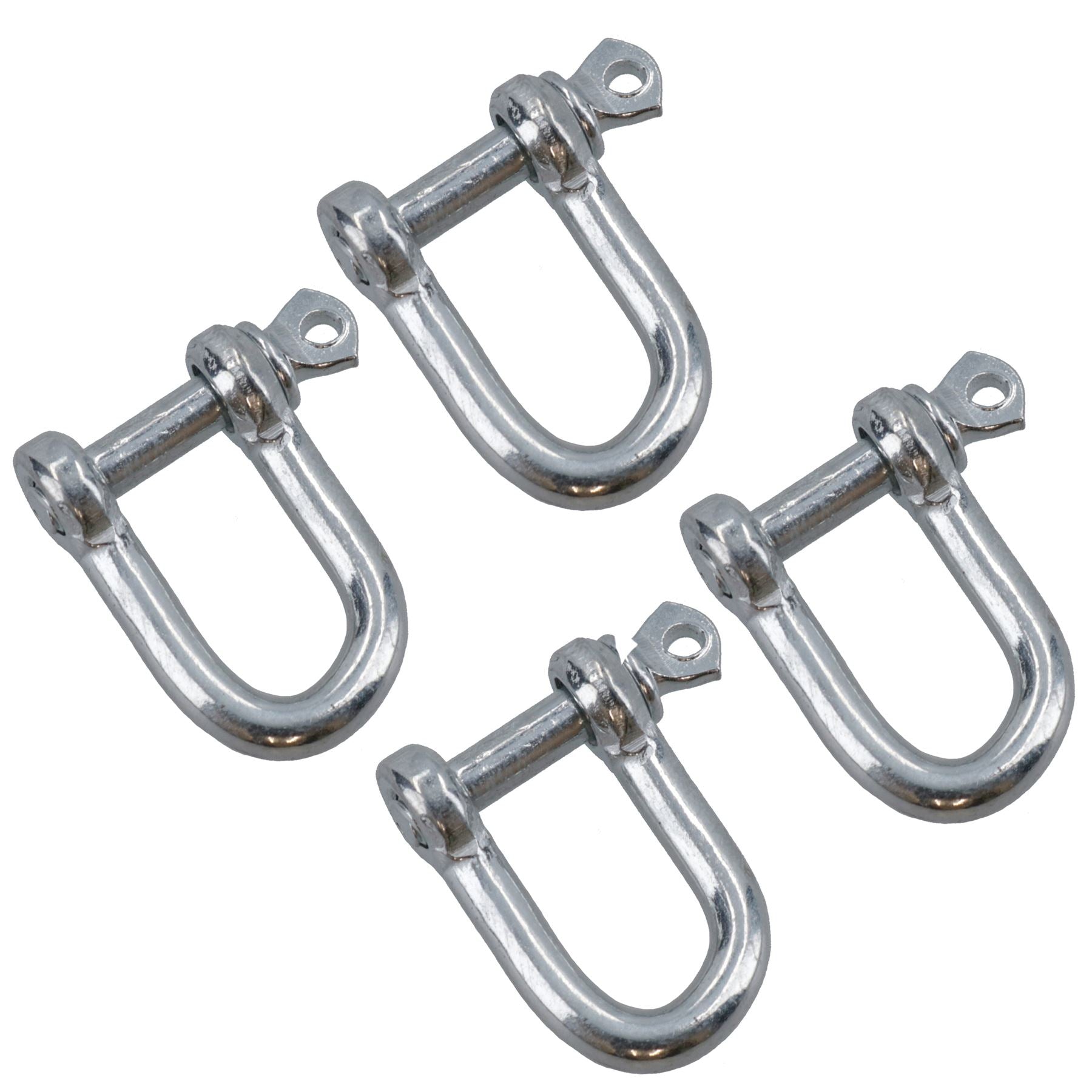 5mm Galvanised Steel Dee D Shackle Chain Link Fastener Rigging Shackles