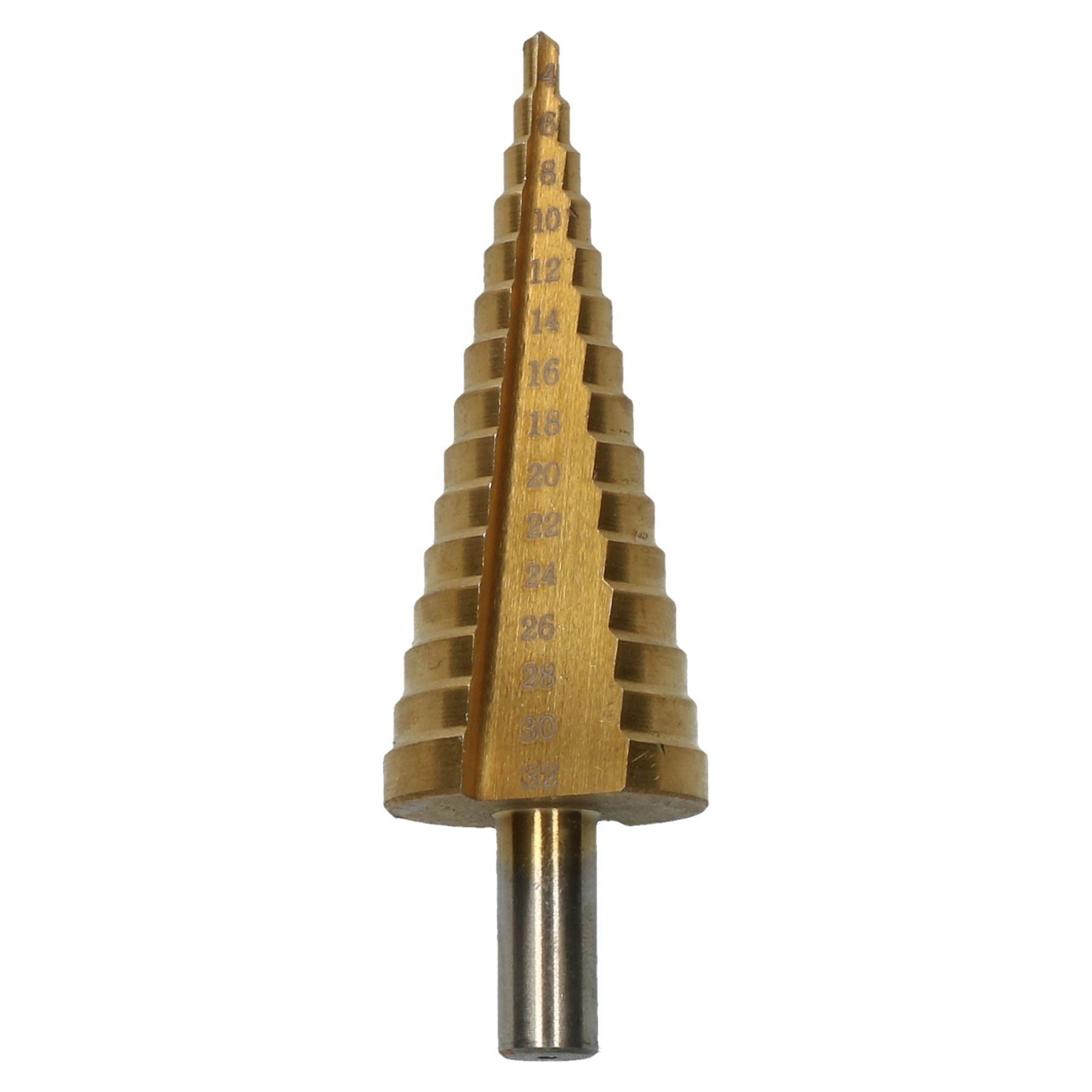 Small / Medium / Large HSS Step Cone Drill Titanium Hole Cutter 4 - 32mm