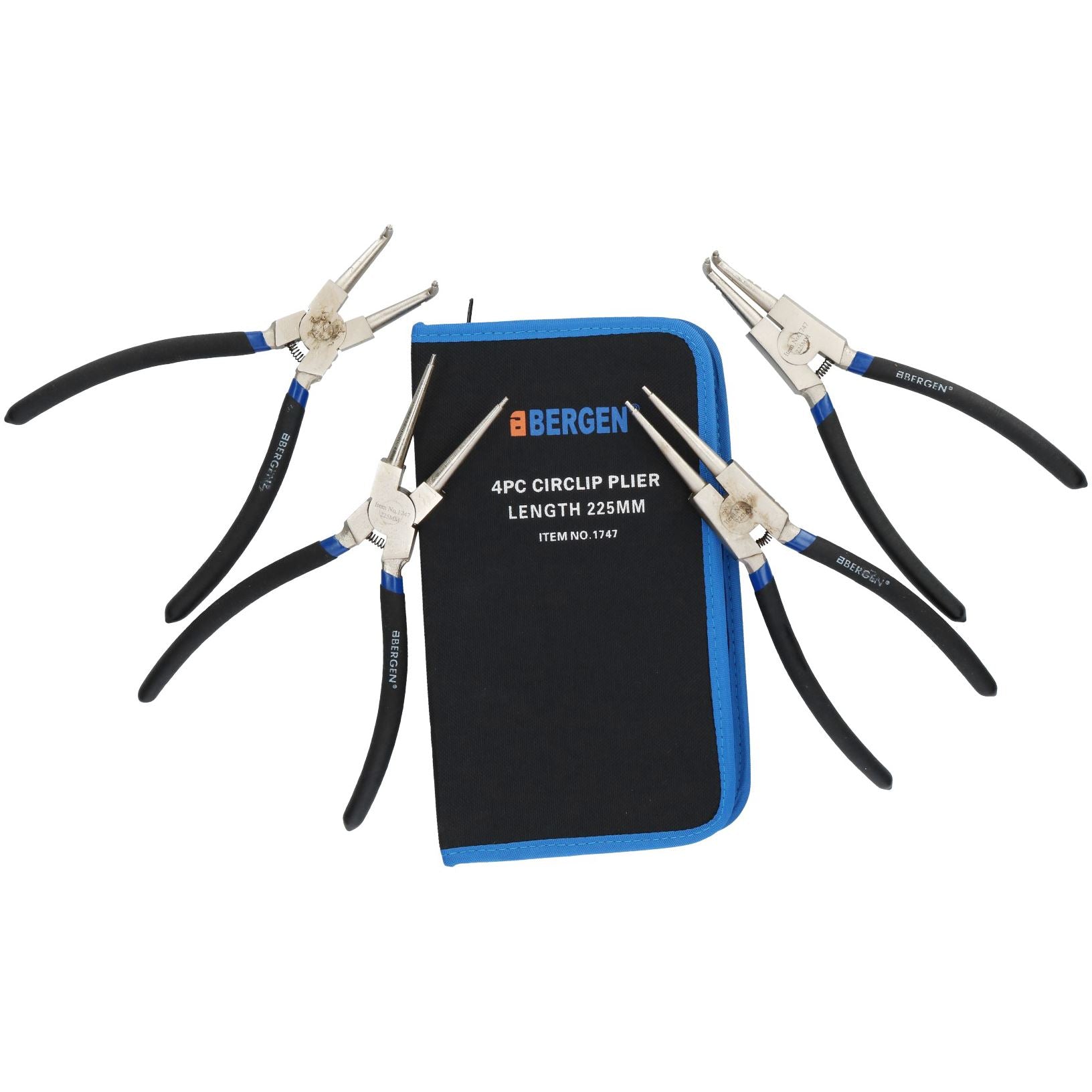 6" And 9" Circlip Plier Pliers Sets Internal and External / Bent and Straight