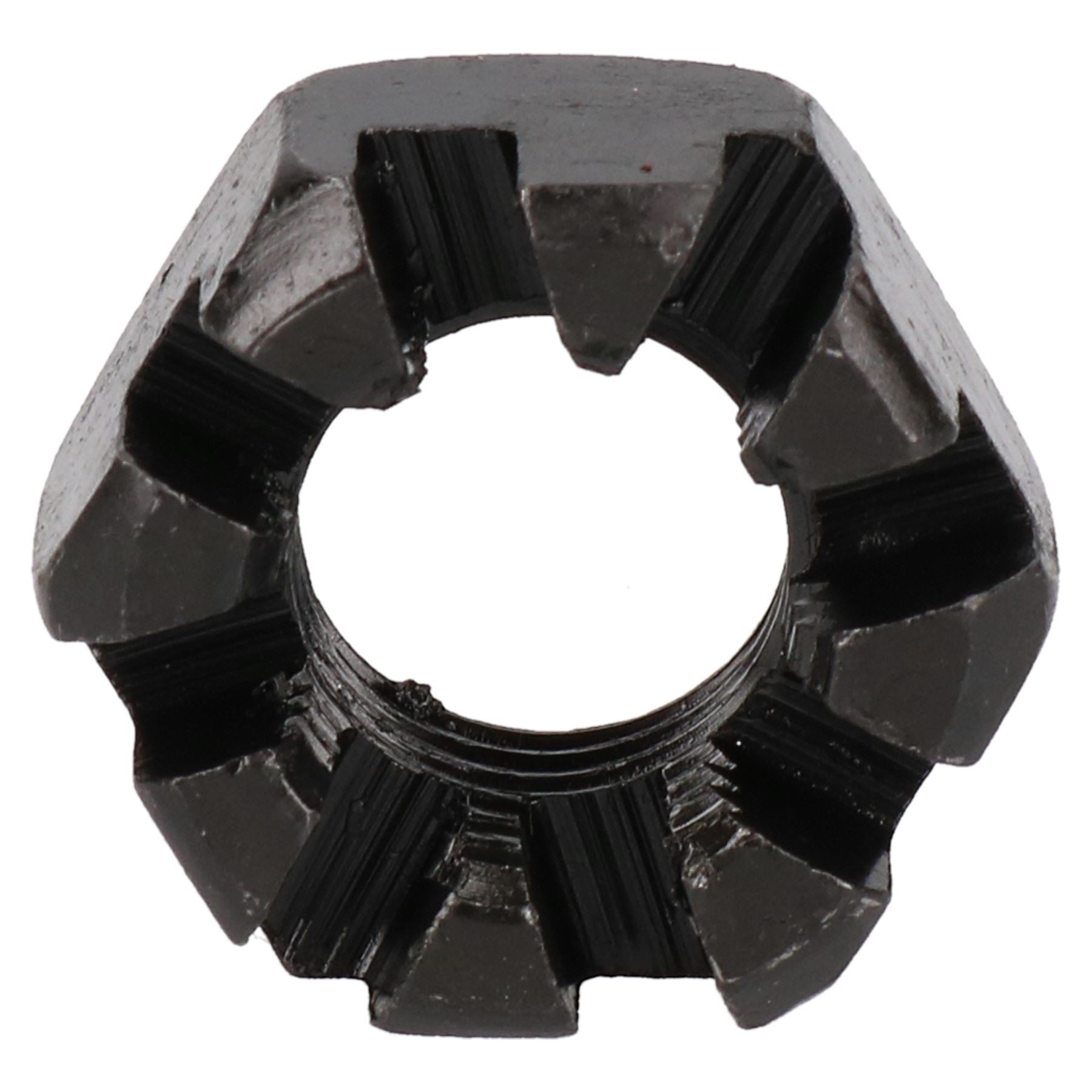 3/4" BSF Schlitz-Kronenmutter für Anhänger-Radnaben Kronen-Nabenlagermutter