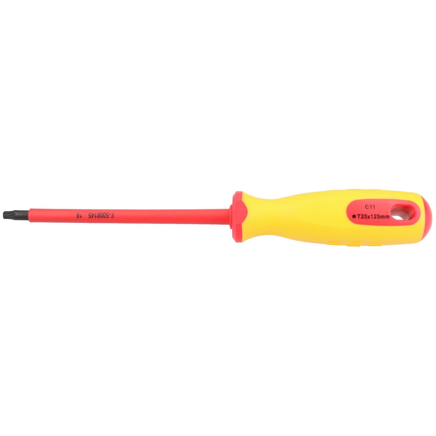 Tournevis Torx mâles isolés VDE T10 – T40 pour électriciens voitures hybrides