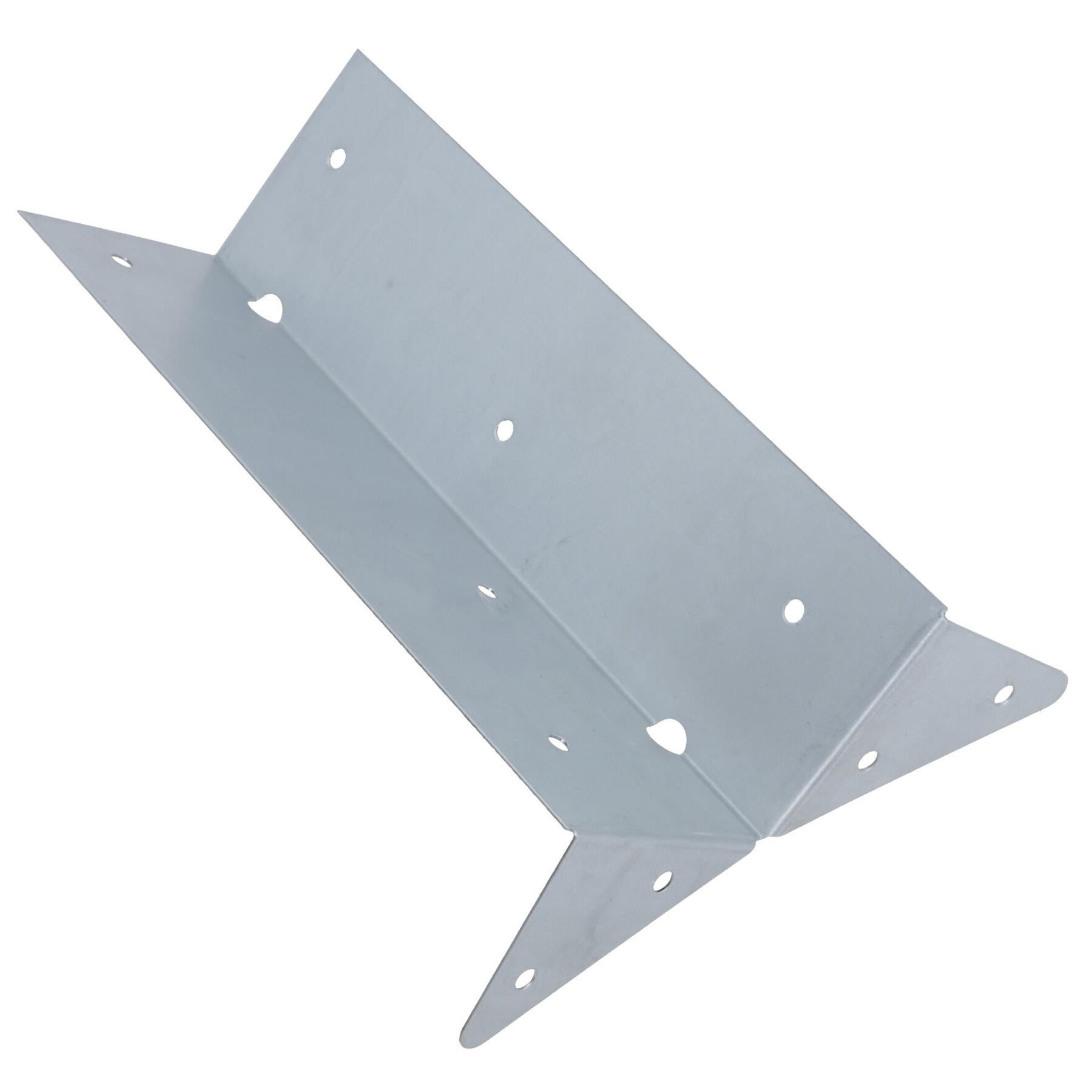 Arris Rail Bracket Fence Post Support Galvanised 100mm, 225mm or 300mm
