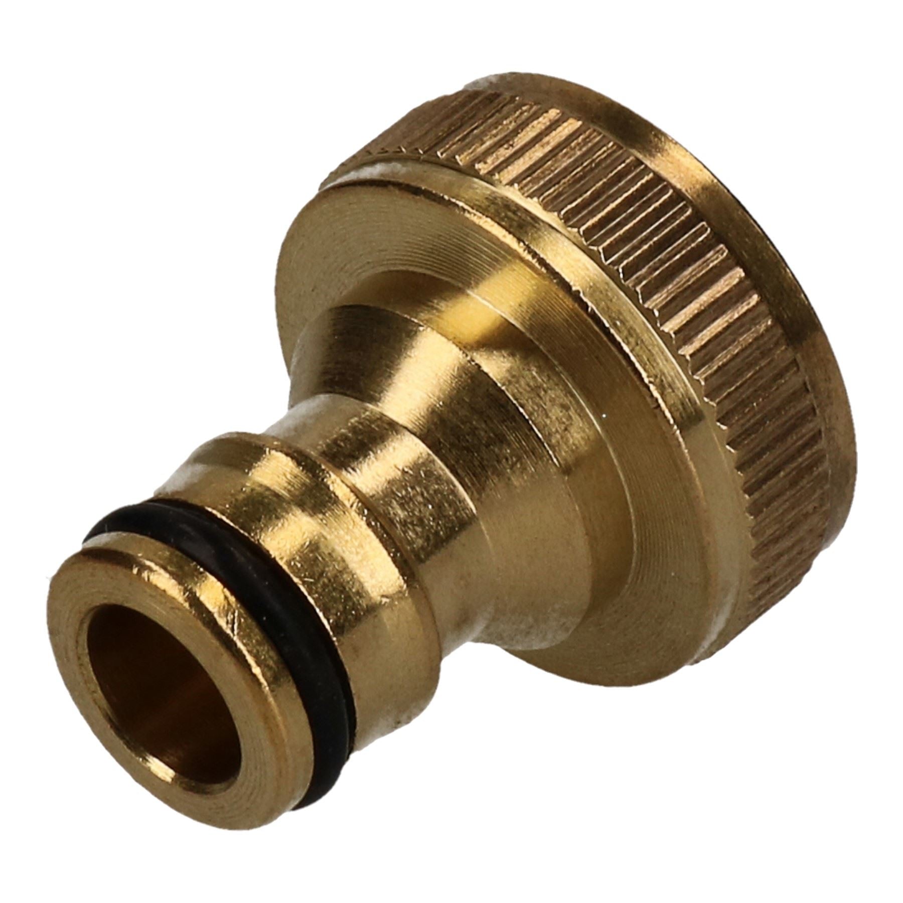 3/4" Brass Hose Connector Screw Tap Fitting Garden Water Pipe Quick Adaptor