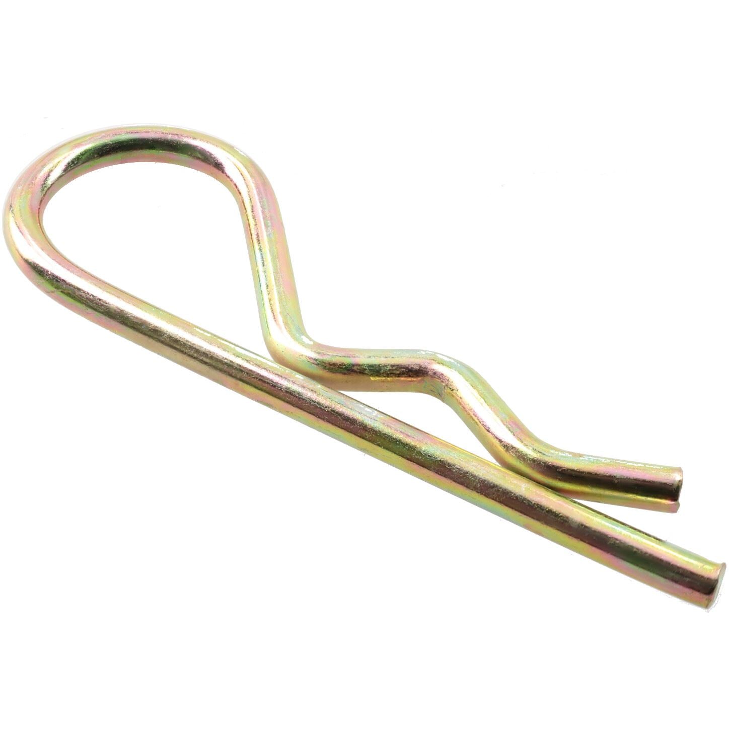 10er Pack R-Clips Feder Haarnadel 4mm Hitch Lynch Splint Verzinkter Stahl