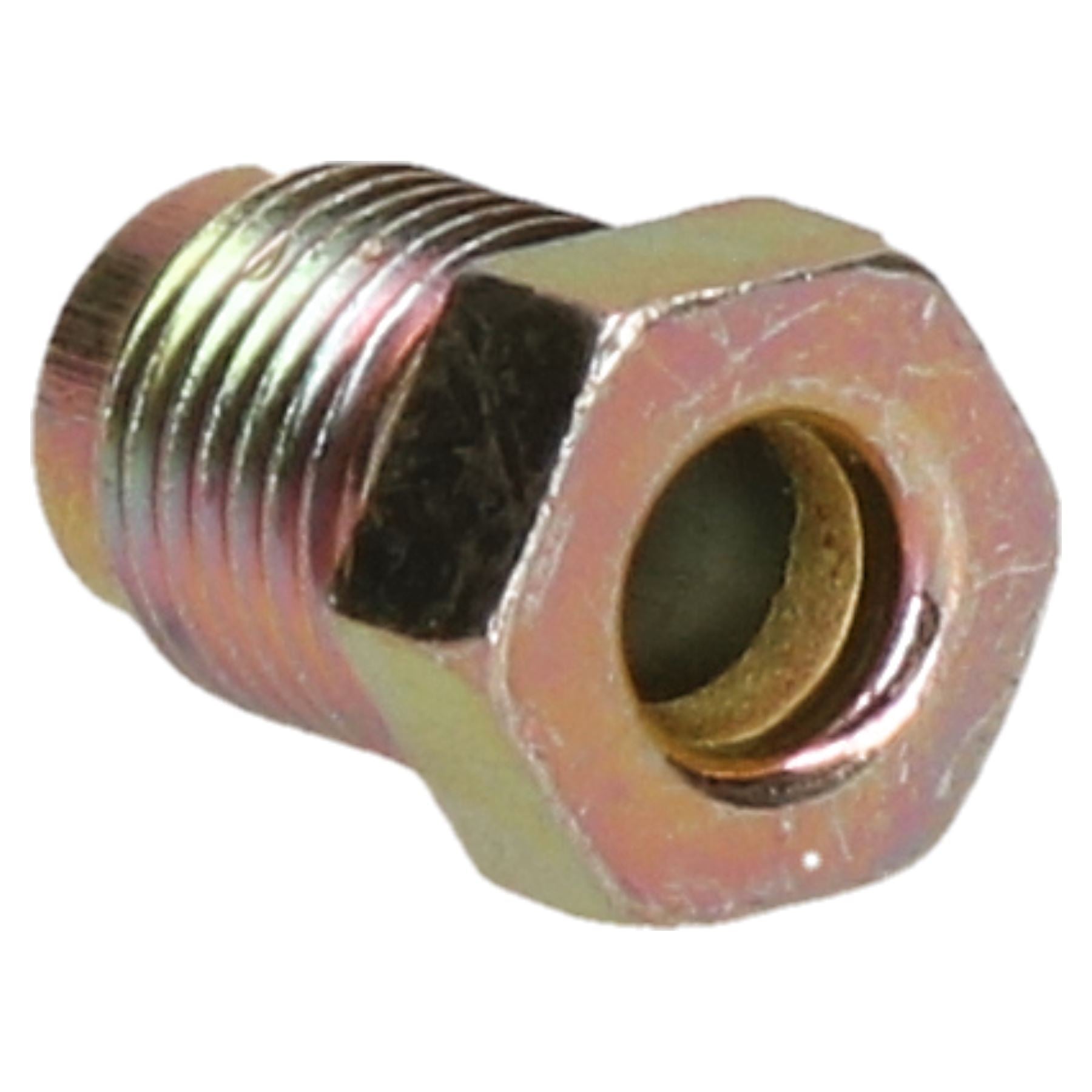 Kurze Bremsleitungs-Anschlussstücke aus Stahl, männlich, 10 mm x 1 mm, für 3/16 Zoll Bremsleitung, 10 Stück