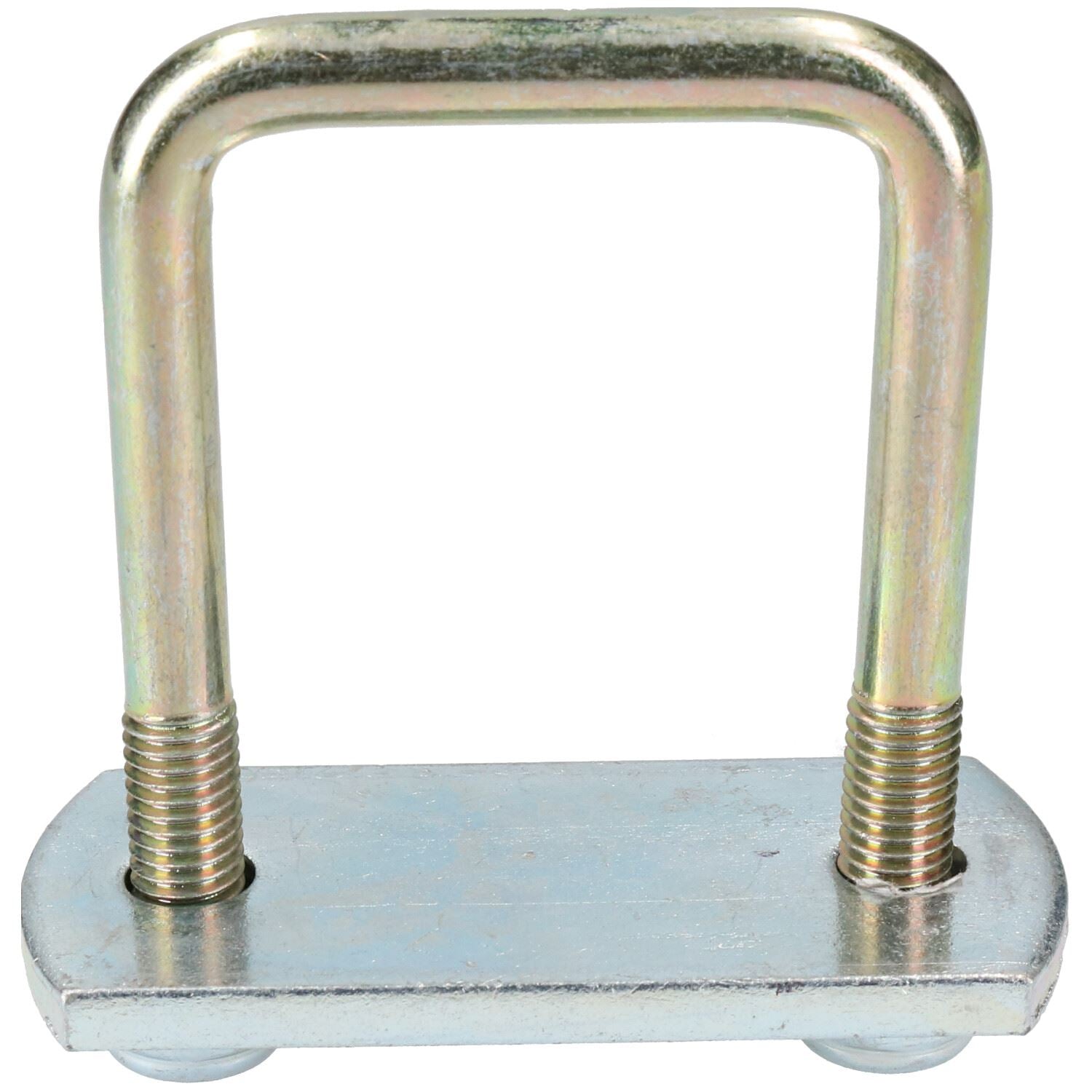 2er-Pack M10 50 mm x 80 mm U-Bolzen N-Bolzen mit Platten und Muttern HOCHZUG