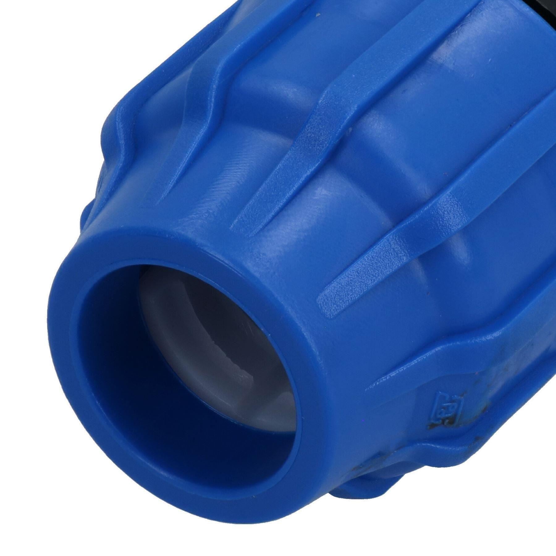 Raccord de compression pour adaptateur mâle MDPE 25 mm x 1" pour tuyau d'eau PN16