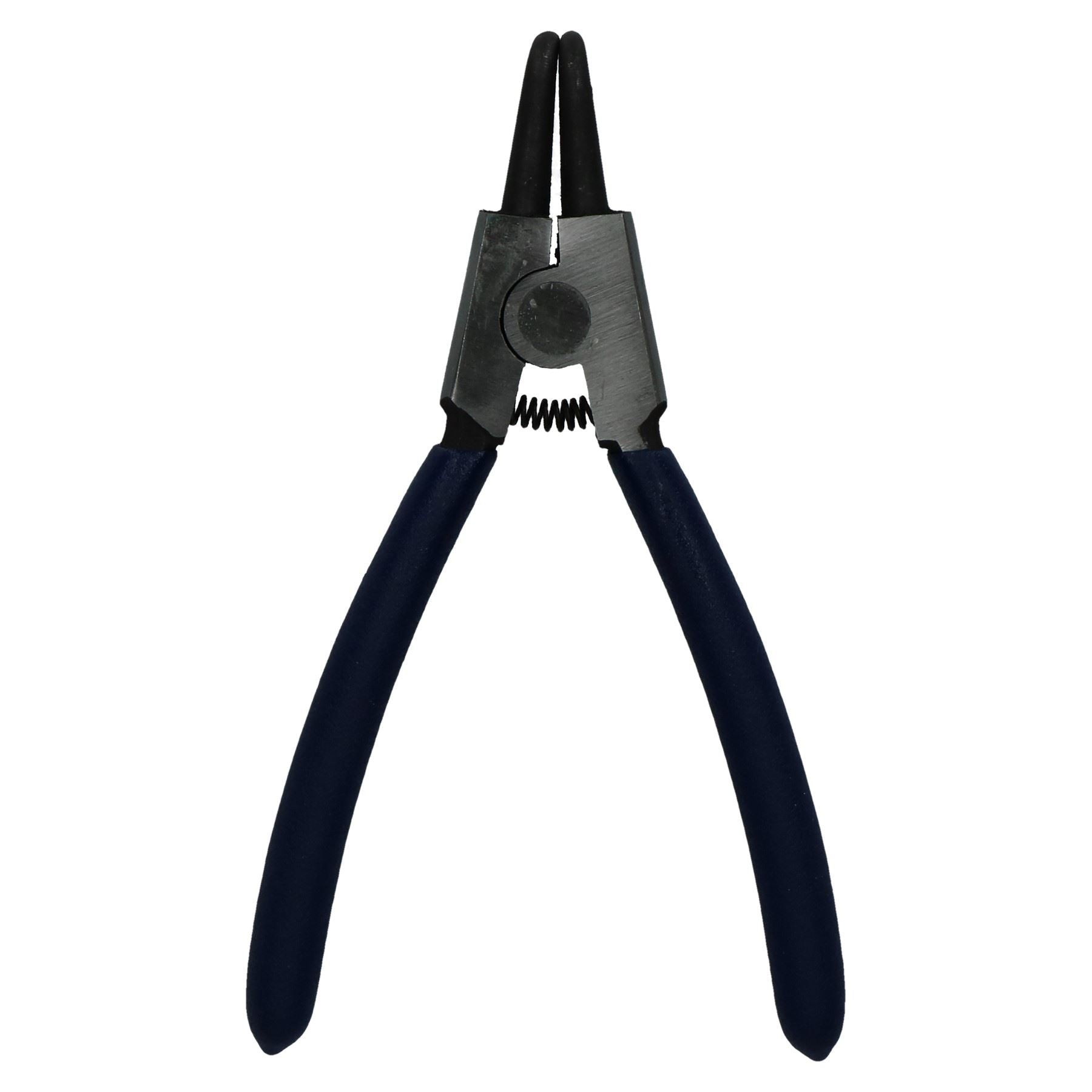 Einzelne Sicherungsringzange außen gebogen 6" / 150mm mit getauchten Griffen TE489
