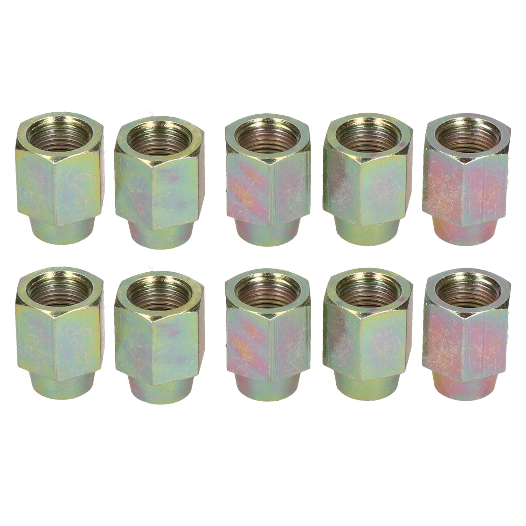 12 mm x 1 mm Bremsleitungsverschraubungen aus Stahl, männlich und weiblich, für 3/16 Zoll Rohr, 20er-Pack
