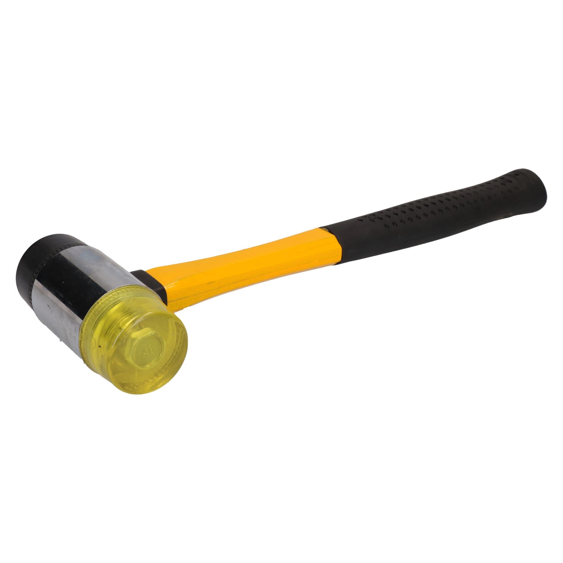 Maillet à double tête en caoutchouc et nylon souple, largeur de tête de 45 mm