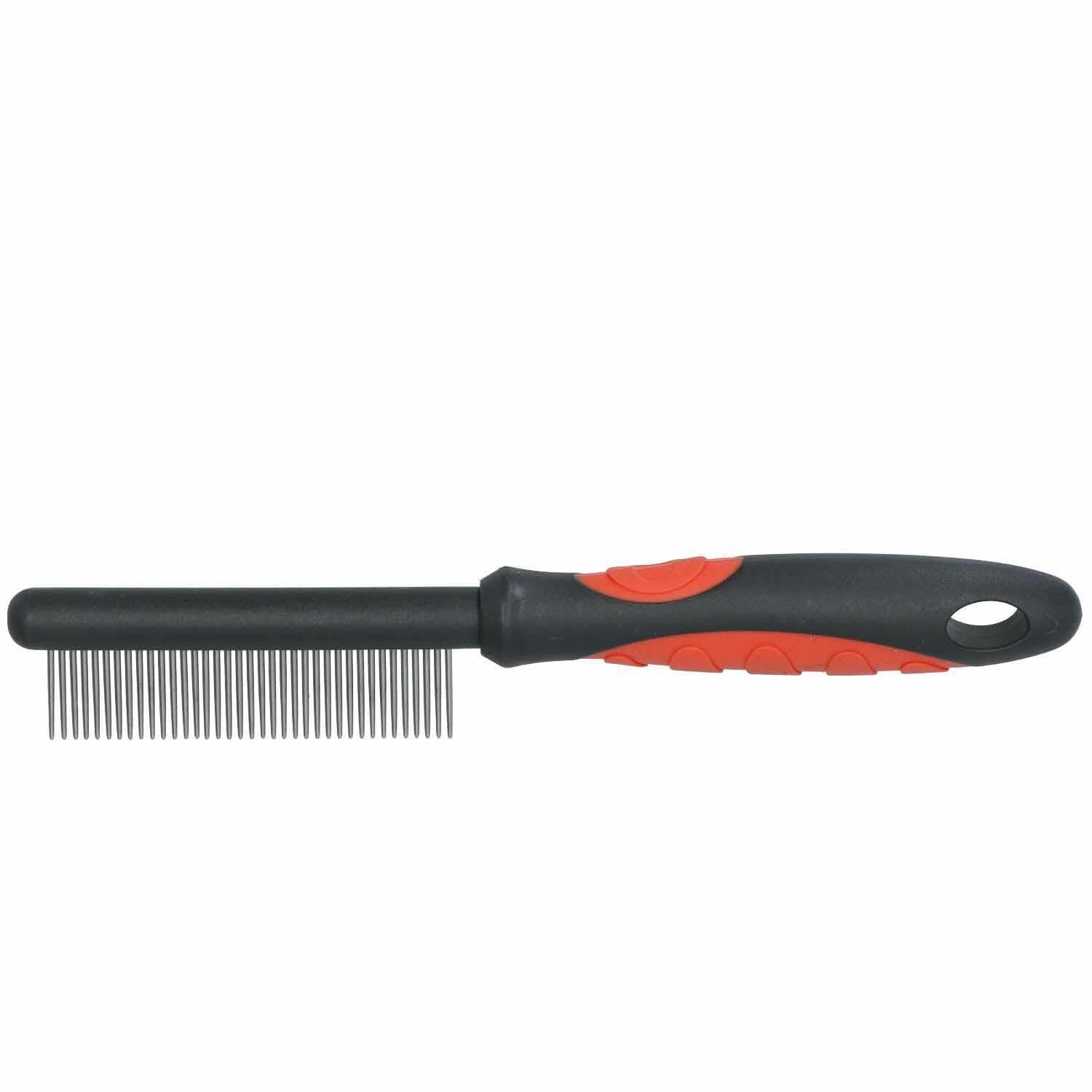 Kit de toilettage pour chien et chat : peigne moyen, brosse double face, ciseaux, tondeuse