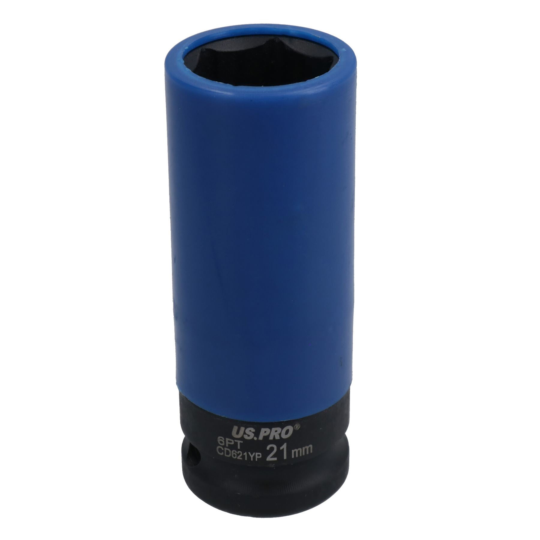 Douille pour écrou de roue en alliage métrique à double impact de 21 mm à paroi mince, entraînement 1/2 po