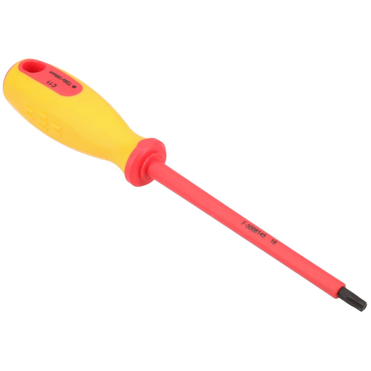 Tournevis Torx mâles isolés VDE T10 – T40 pour électriciens voitures hybrides