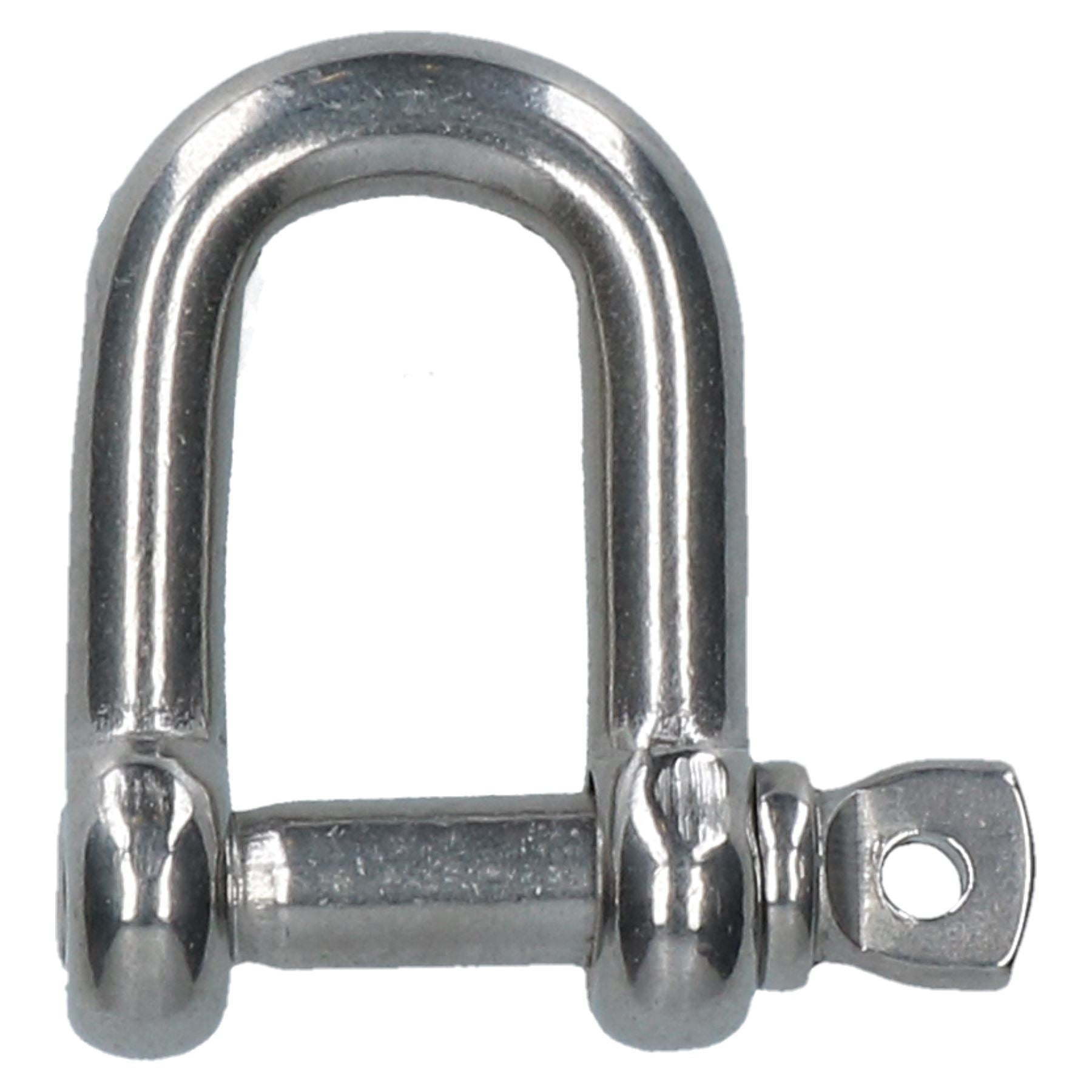 8mm / 10mm / 12mm Stainless Steel D Shackle Dee Link Marine Grade 316