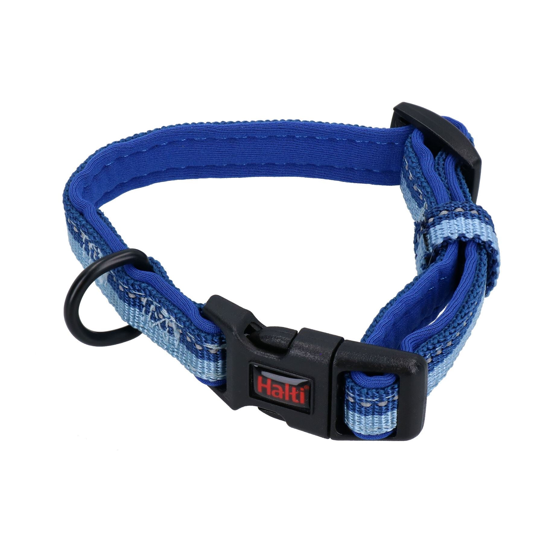 Extra Small Blue Halti Comfort Padded Adjustable Strong Reflective Dog Collar