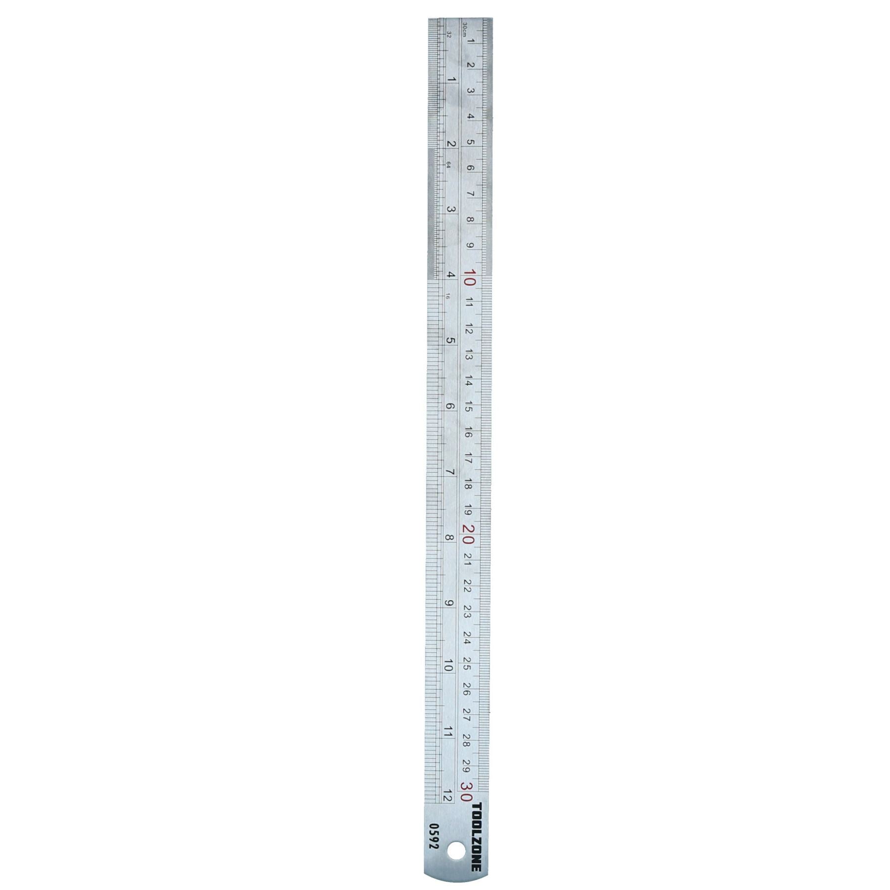 Règle en acier inoxydable 12" 30 cm Mesure Dessin Professionnel TE139