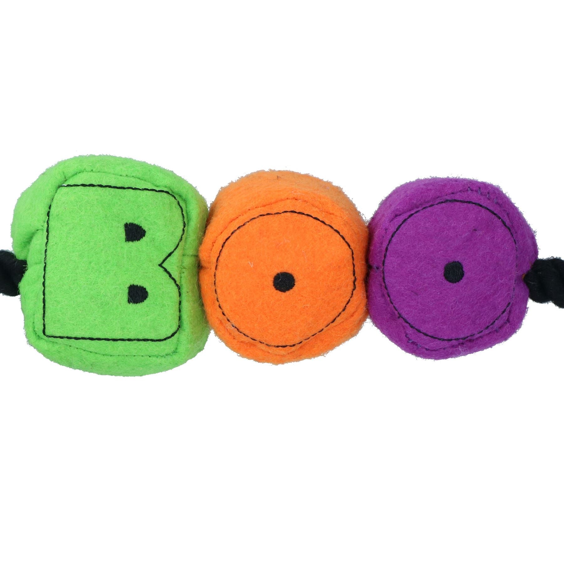 Jouet en peluche pour chien et chiot, petit cadeau d'Halloween, jouet couineur en corde, confortable