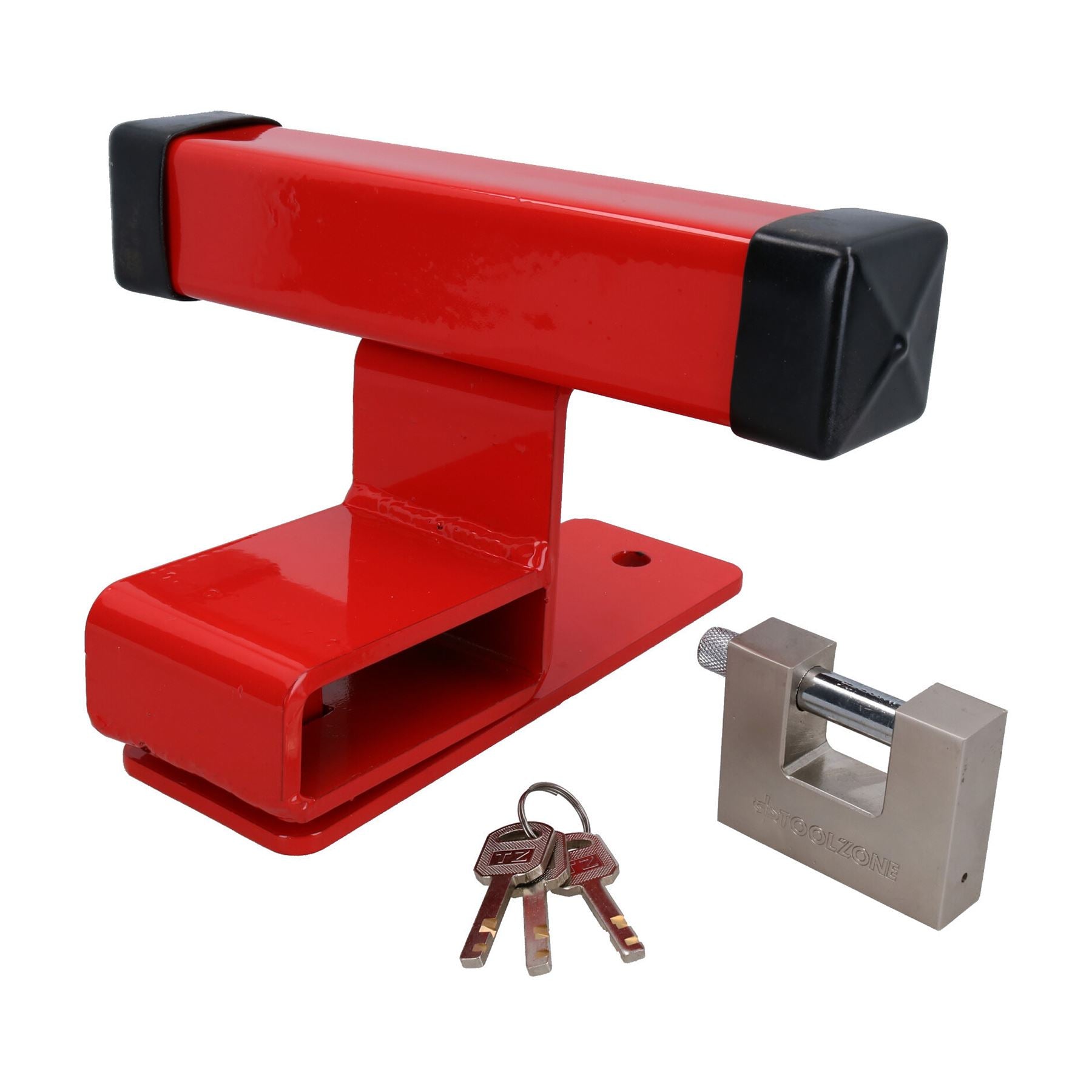 Garage Door Lock Defender Motor Bike Car Stop Bar Up and Over