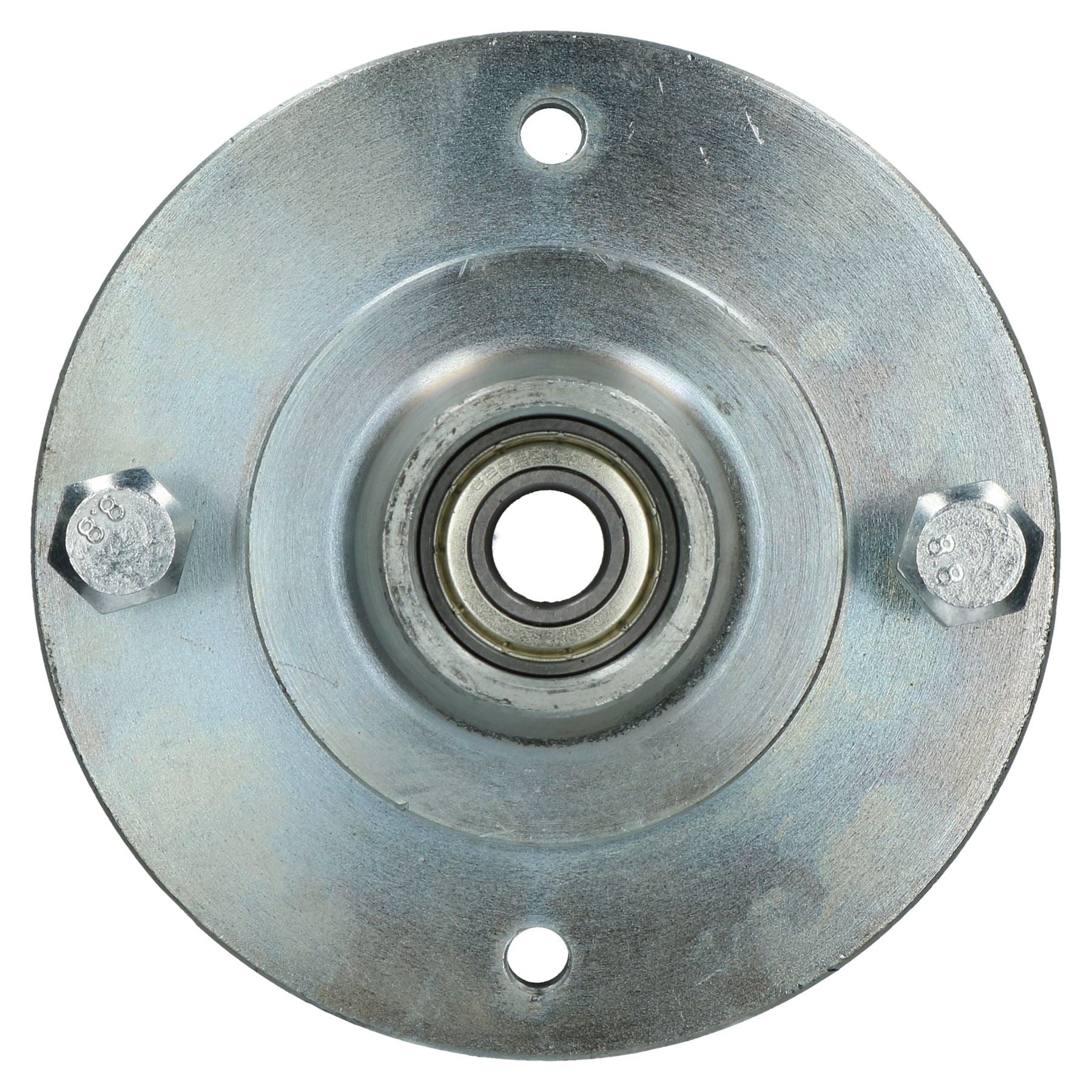 Paire de moyeux de roue de remorque en fonte 115 mm PCD avec roulements scellés pour Erde Daxara