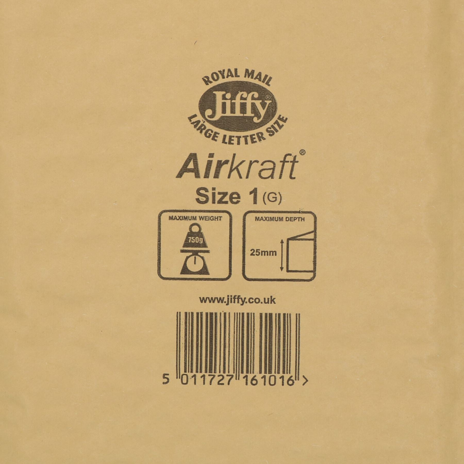 400pk Genuine Gold Jiffy Bag Airkraft Bubble Padded Mail Bag Envelope Size 1