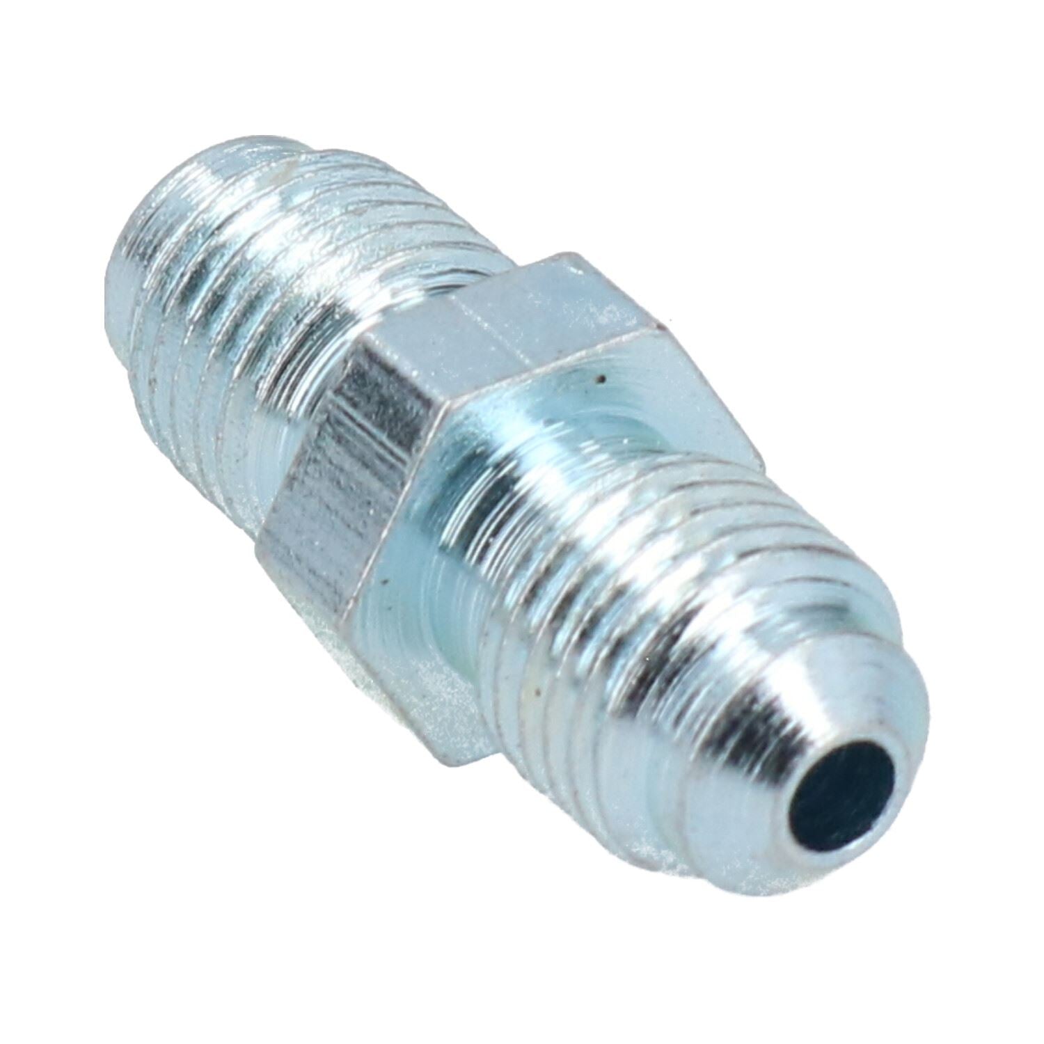 3/8 Zoll x 24 UNF Inline-Bremsleitungsverbinder männlich für 3/16 Zoll-Rohr, 5 Stück