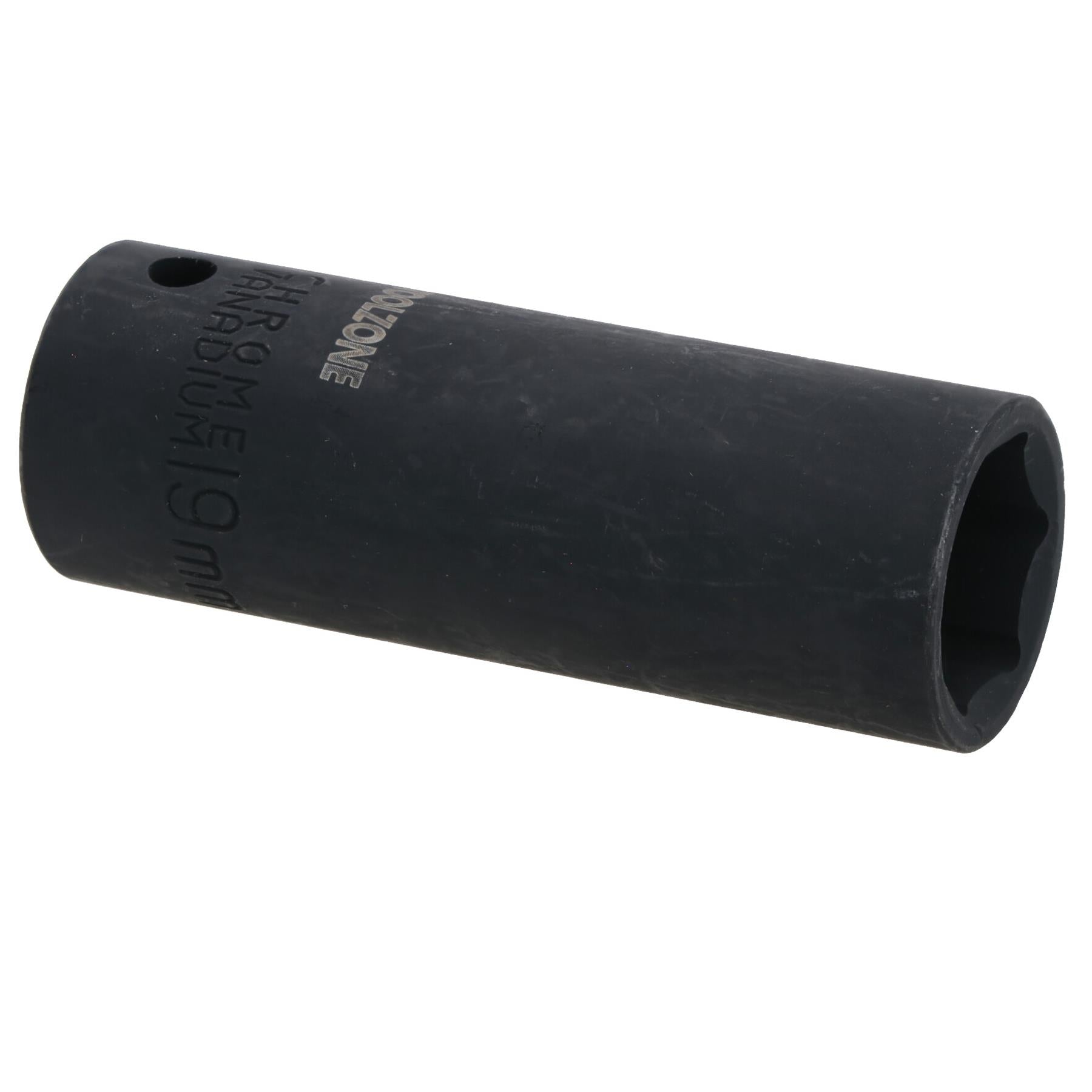 19mm Deep Metric Impact Impacted Socket 6 Sided Single Hex 1/2in Drive