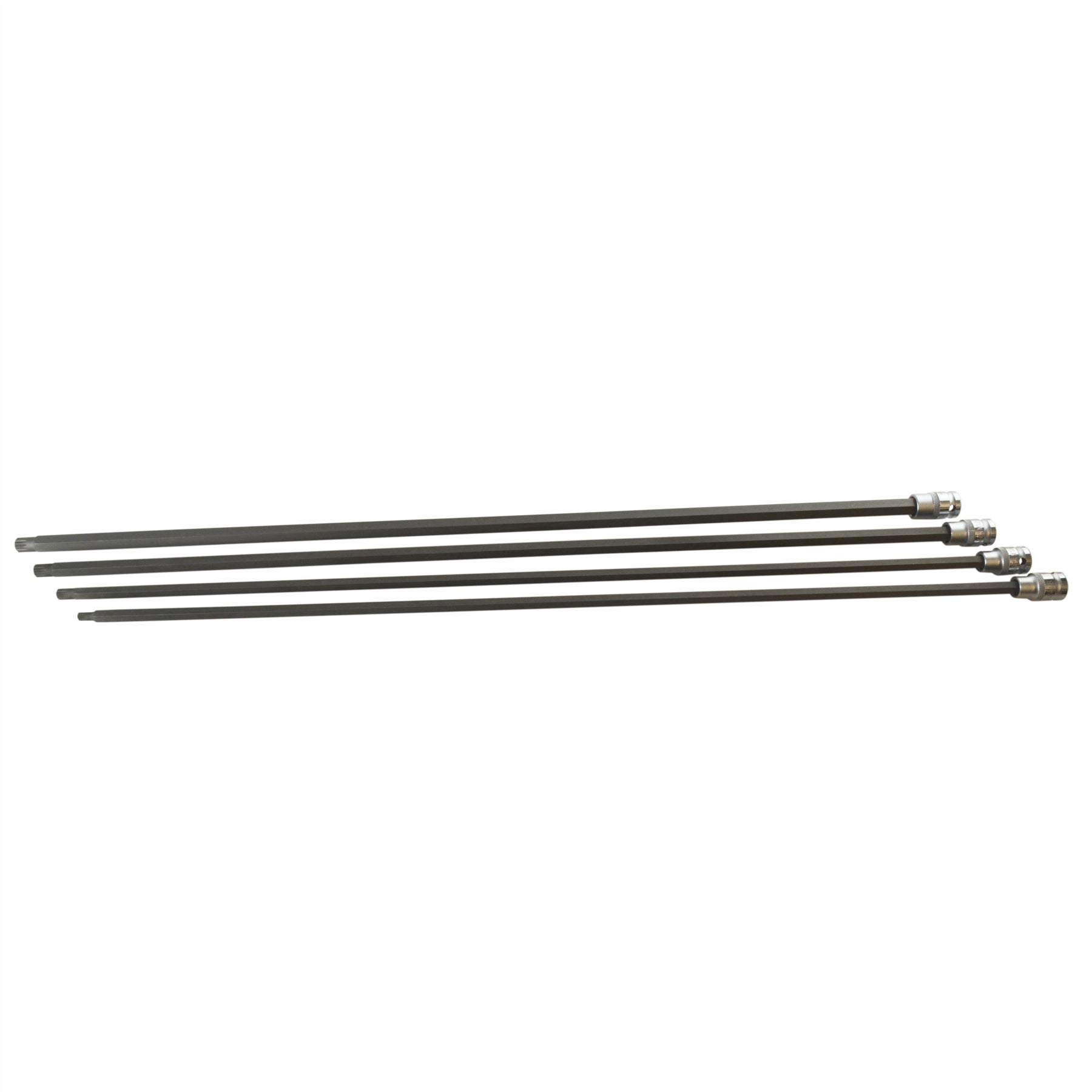 Douilles à embouts cannelés extra longs 1/2" pour arbres de transmission VW Audi M8 - M14 Bergen