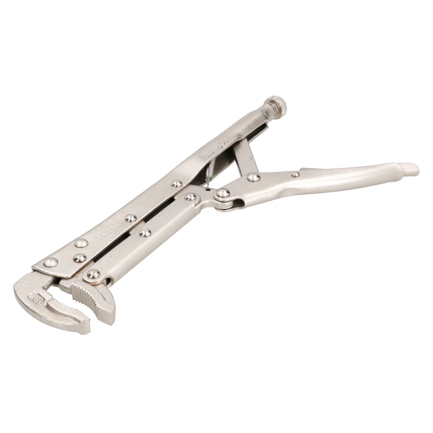 Pince-étau réglable à bec extra long de 12 po, jeu de 3 pinces-étaux Mole Grips, droite, 45°, 90°