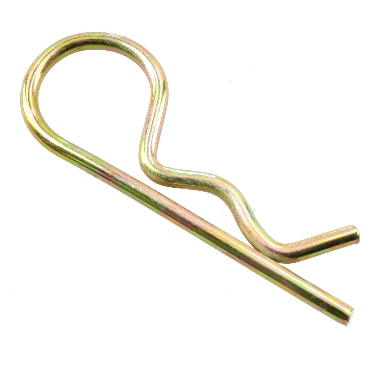 5mm R Clips Hair Pin Hitch Lynch Cotter Fasteners Zinc Plated Steel 50 Pack