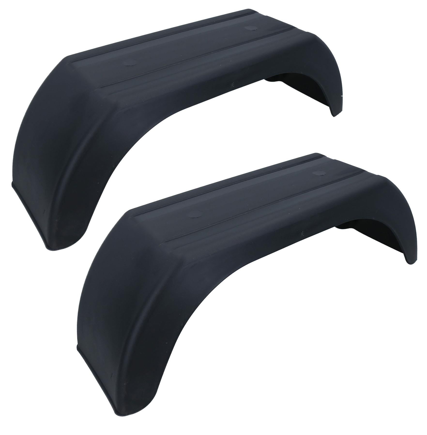 Garde-boue pour roues de remorque 8" en plastique simple / aile / garde-boue moulé par injection