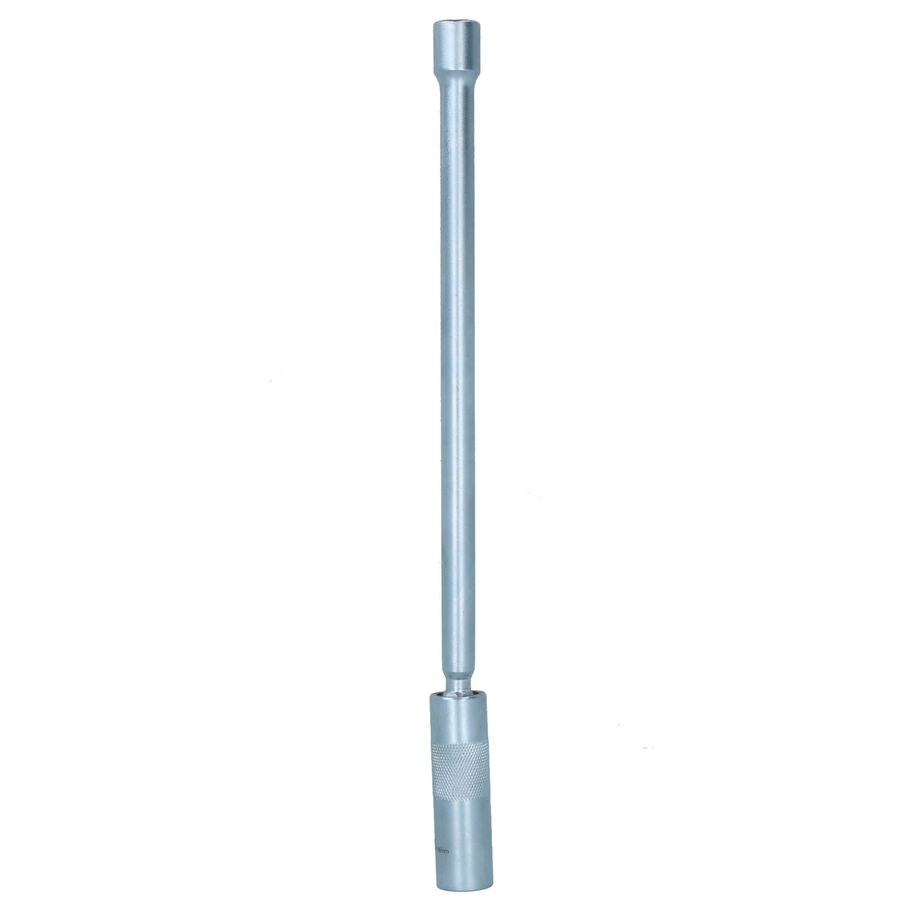 Douille de bougie d'allumage extra longue de 16 mm avec joint universel, paroi mince, entraînement 3/8 po