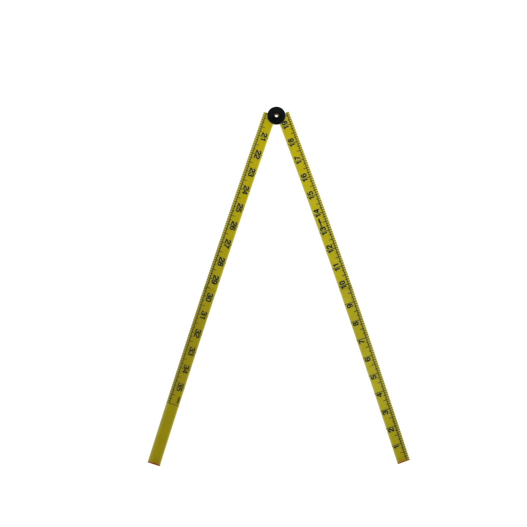 Règle pliante en plastique de 1 mètre Règle de mesure légère