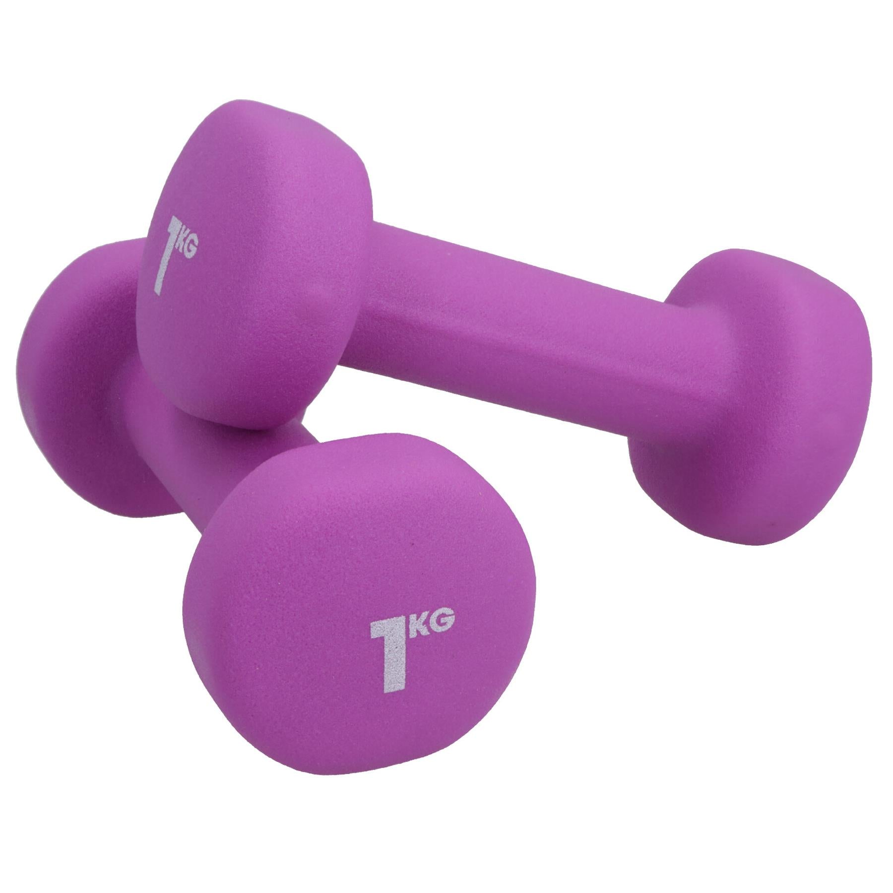 Neoprene Dumbbells Weights 0.5kg - 3kg Gym Exercise Fitness Muscle Workout