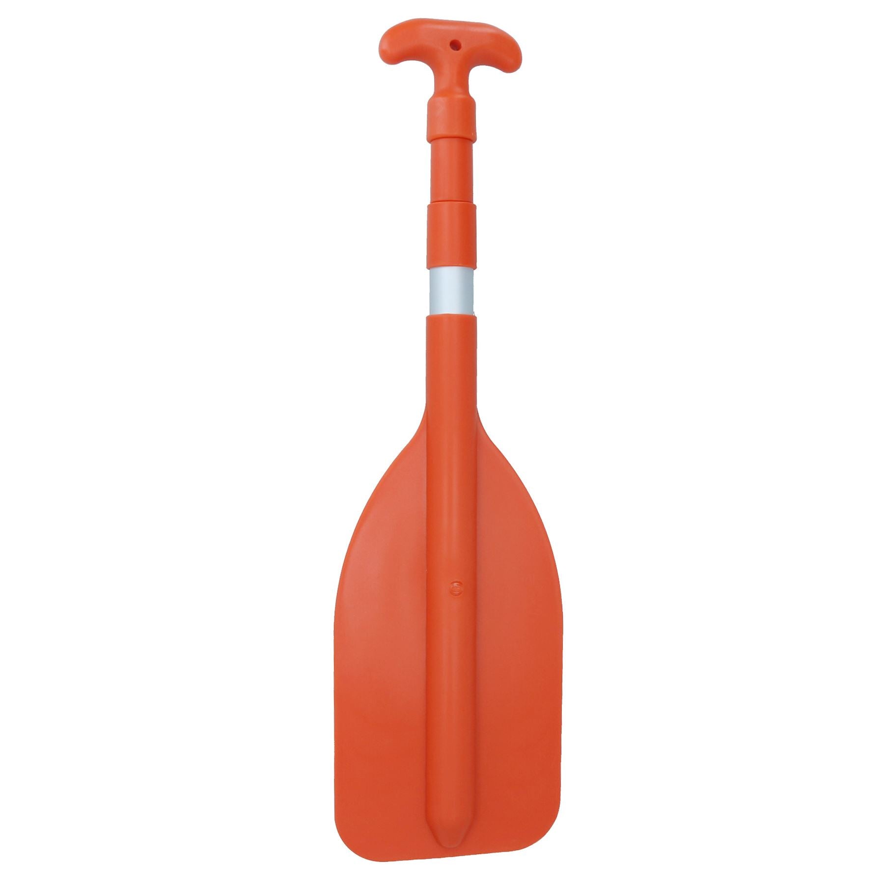 Telescopic Mini Paddle Oar Boat Hook High Vis Orange Rowing Liferaft