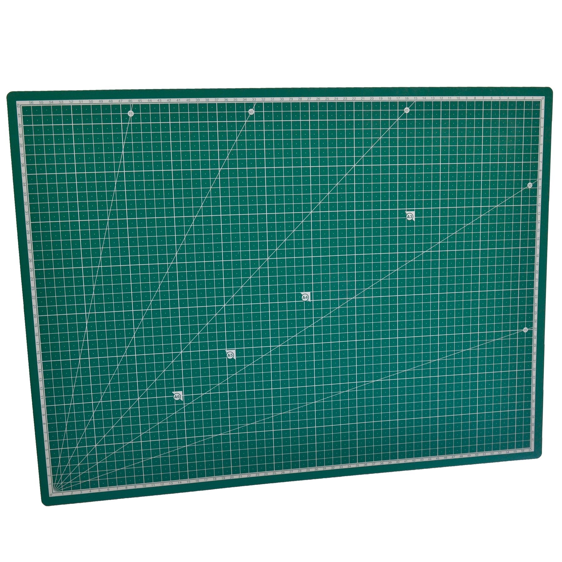 Heilmatten-Multipack A1, A2, A3 und A4, rutschfestes, bedrucktes Gitterlinienmesser, Bastelbrett-Set