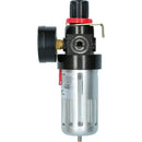 Mini HVLP Gravity Feed Spray Gun 8mm & Inline Moisture Trap Pressure Regulator