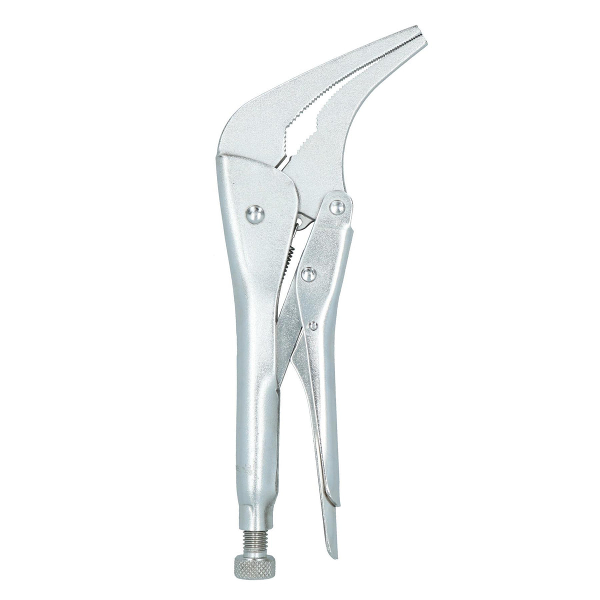 Long Nose Locking Pliers Mole Grips with 45 Degree Angled Head 10 inch