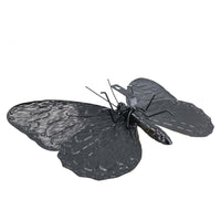 Giant Metal 3D Blue Butterfly Garden/Home Wall Art Ornament 5x24x32cm