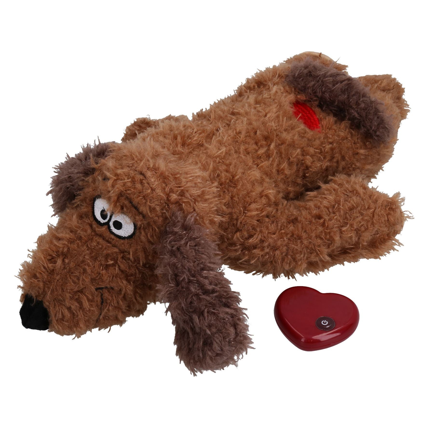 Peluche anti-anxiété pour chiot, compagnon pour anxiété de séparation, jouet pour battements de cœur