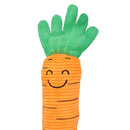 Dog Party Christmas Carrot & Parsnip Plush Squeaky Toy Bundle Festive Gift