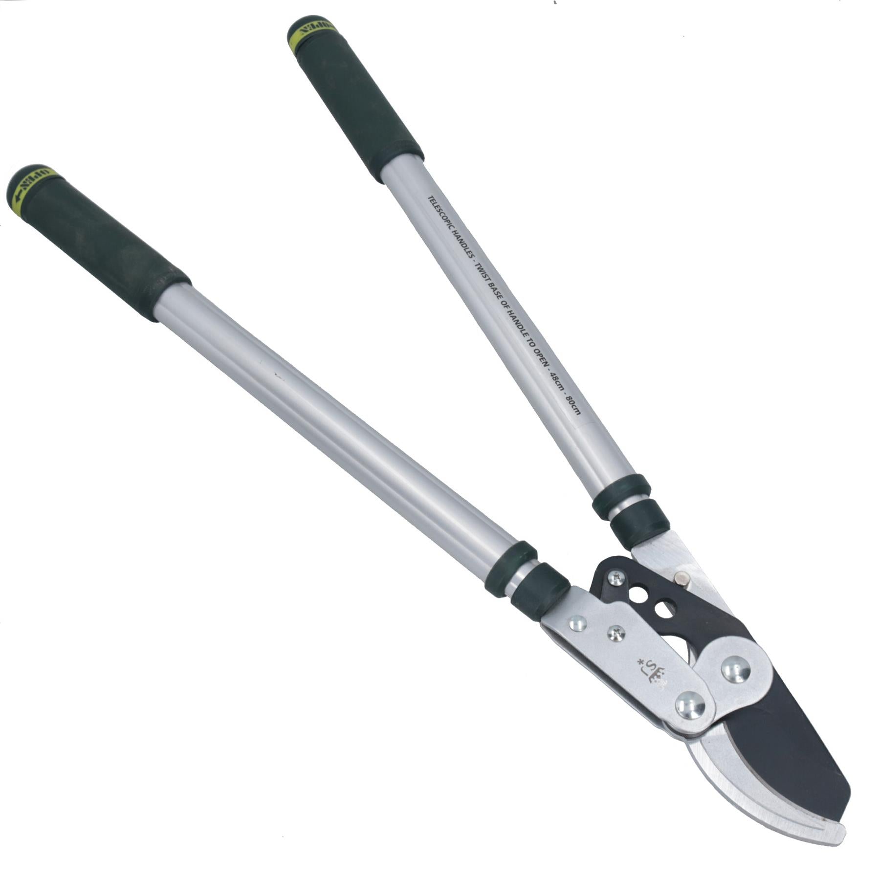 Garden Cutters Pruners Loppers with Extendable Handles + Ratchet Mechanism