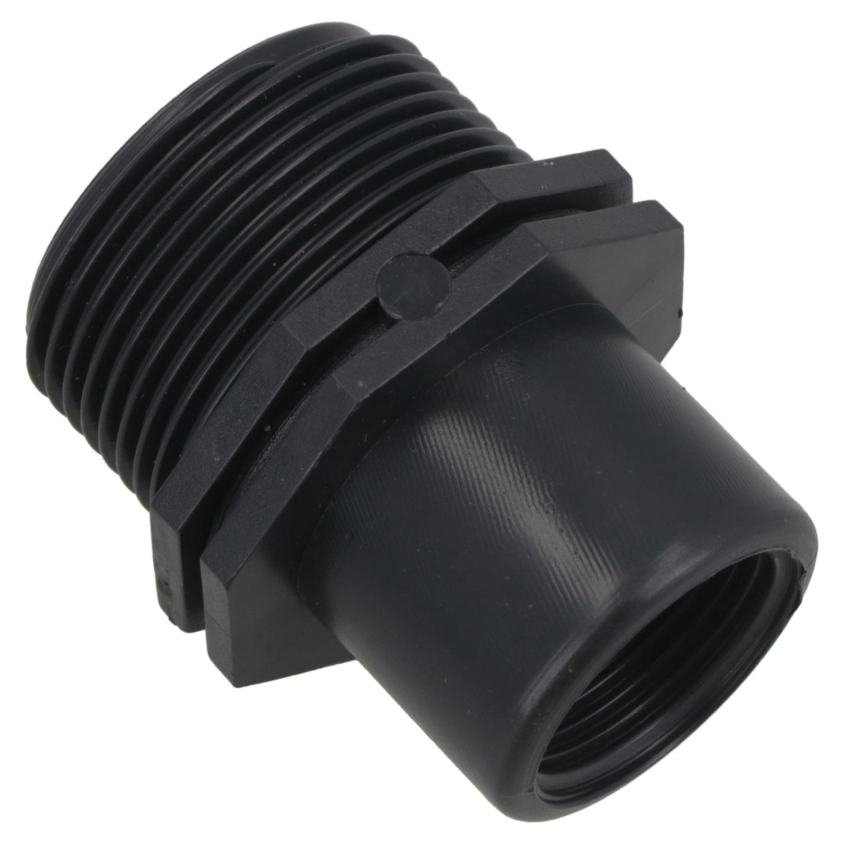Polypropylene PP Threaded Reducing Socket Male – Female 1-1/4in – 3/4in BSP